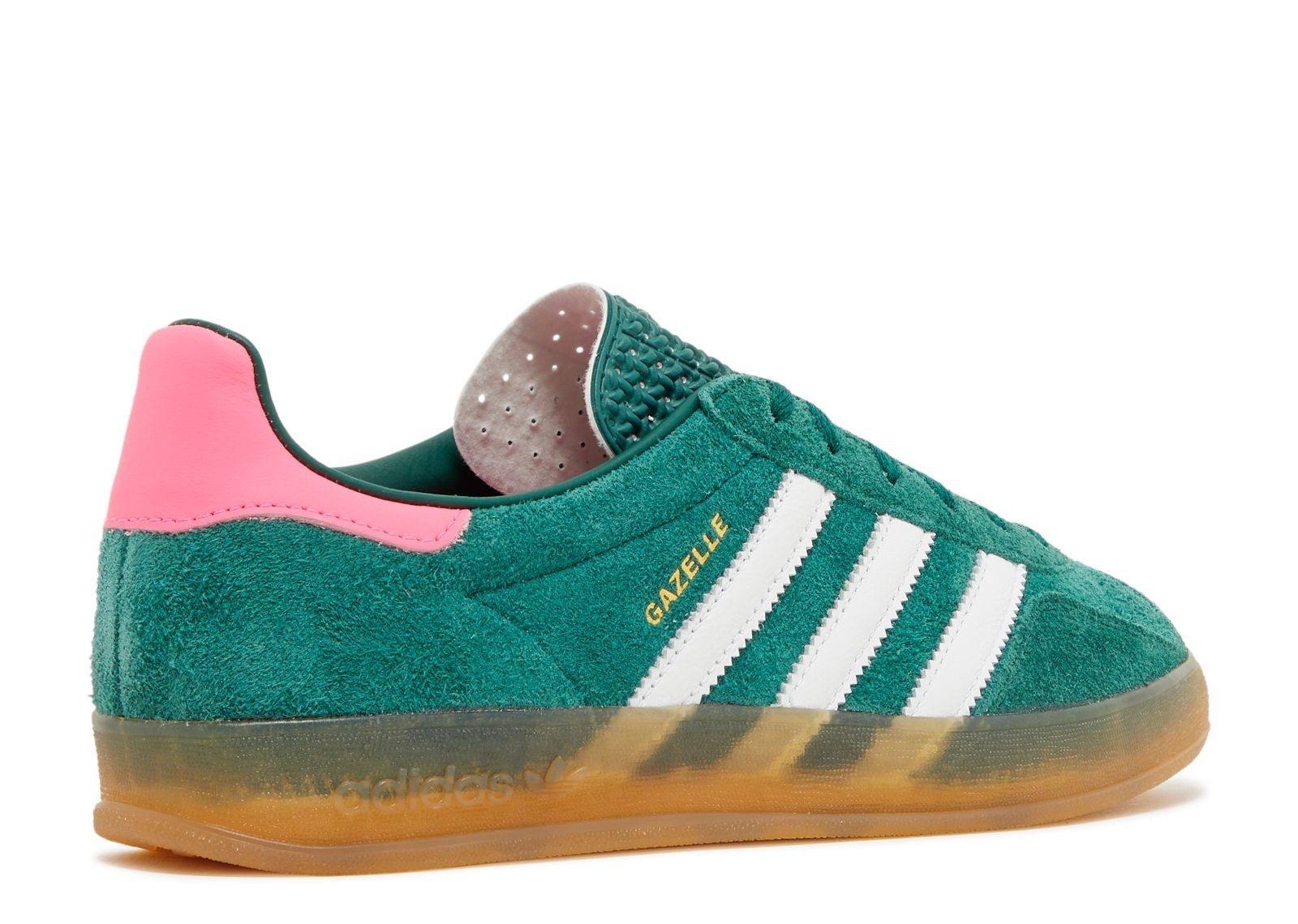 Adidas Gazelle Indoor Collegiate Green Lucid Pink (W)