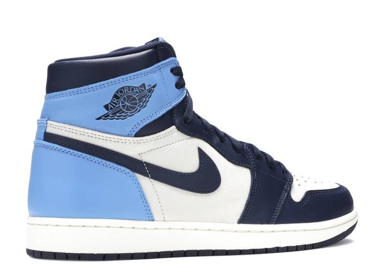 Air Jordan 1 Retro High OG Obsidian UNC