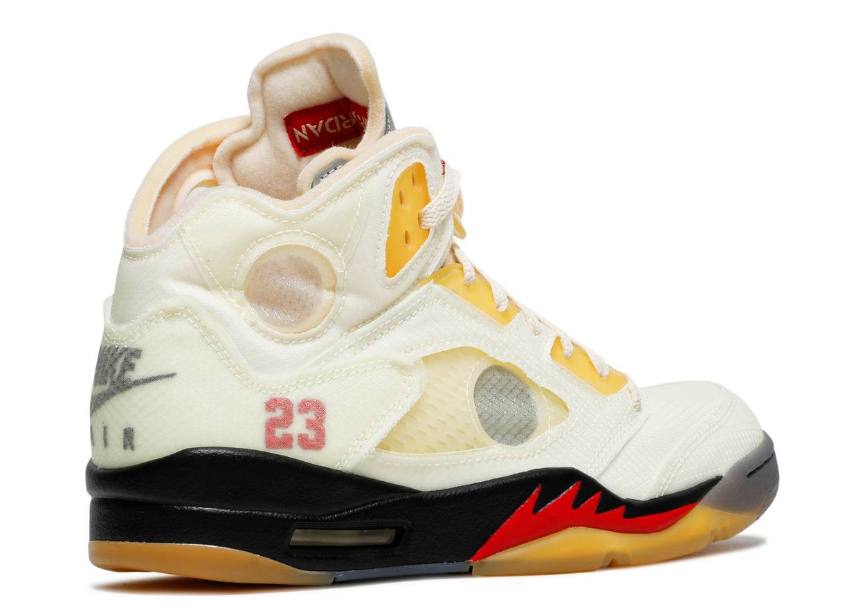 Air Jordan 5 Retro Off-White Sail