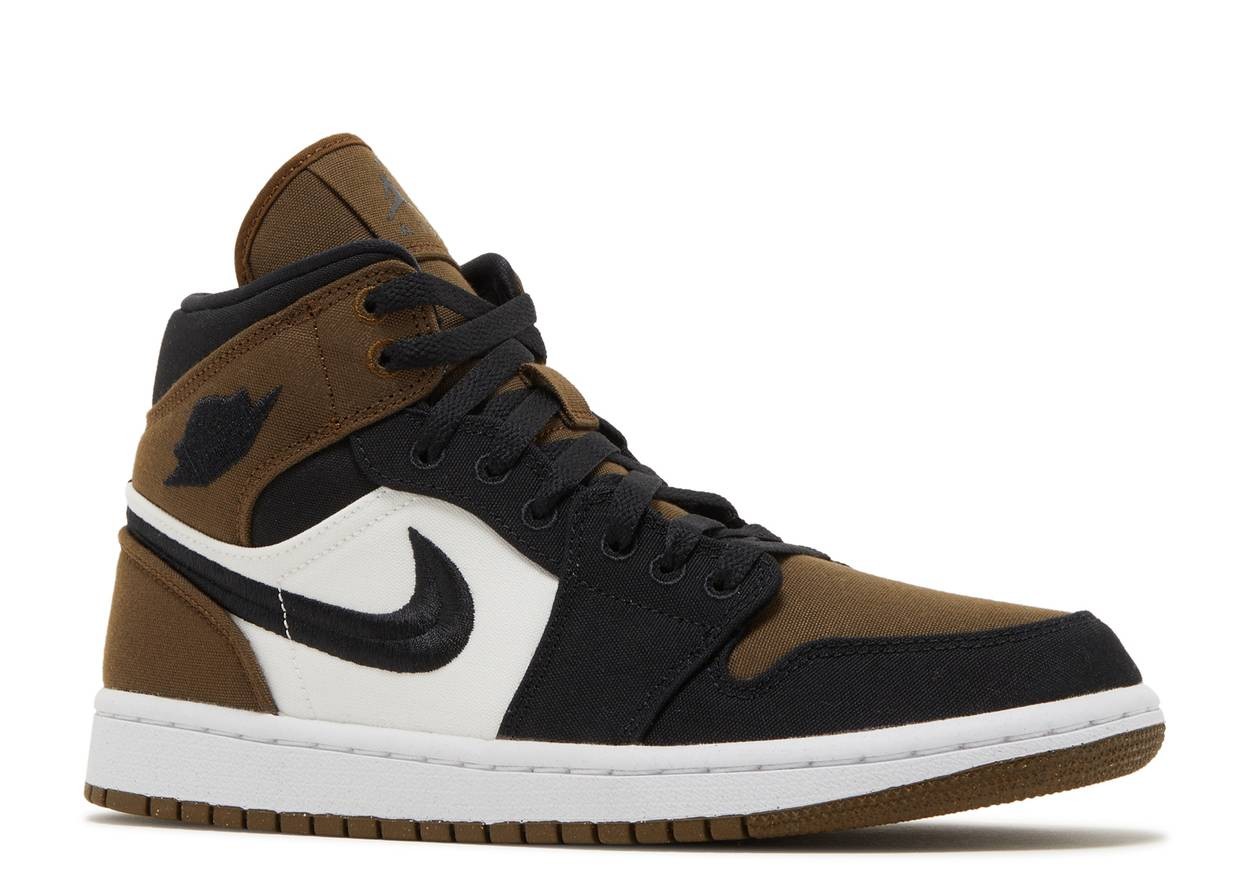 Air Jordan 1 Mid Olive Toe (W)