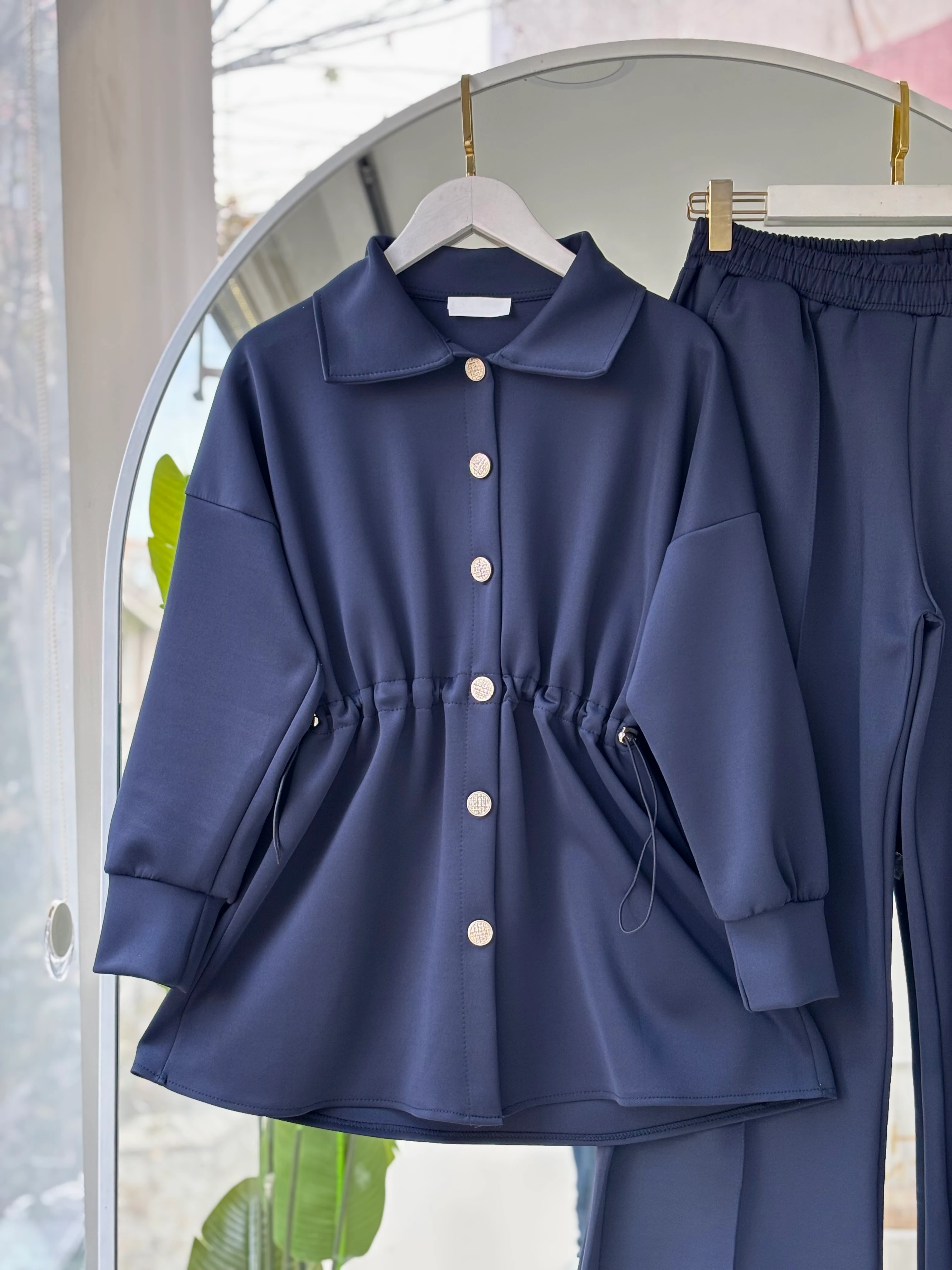 BEL BÜZGÜLÜ SCUBA NOVA TAKIM LACİVERT 