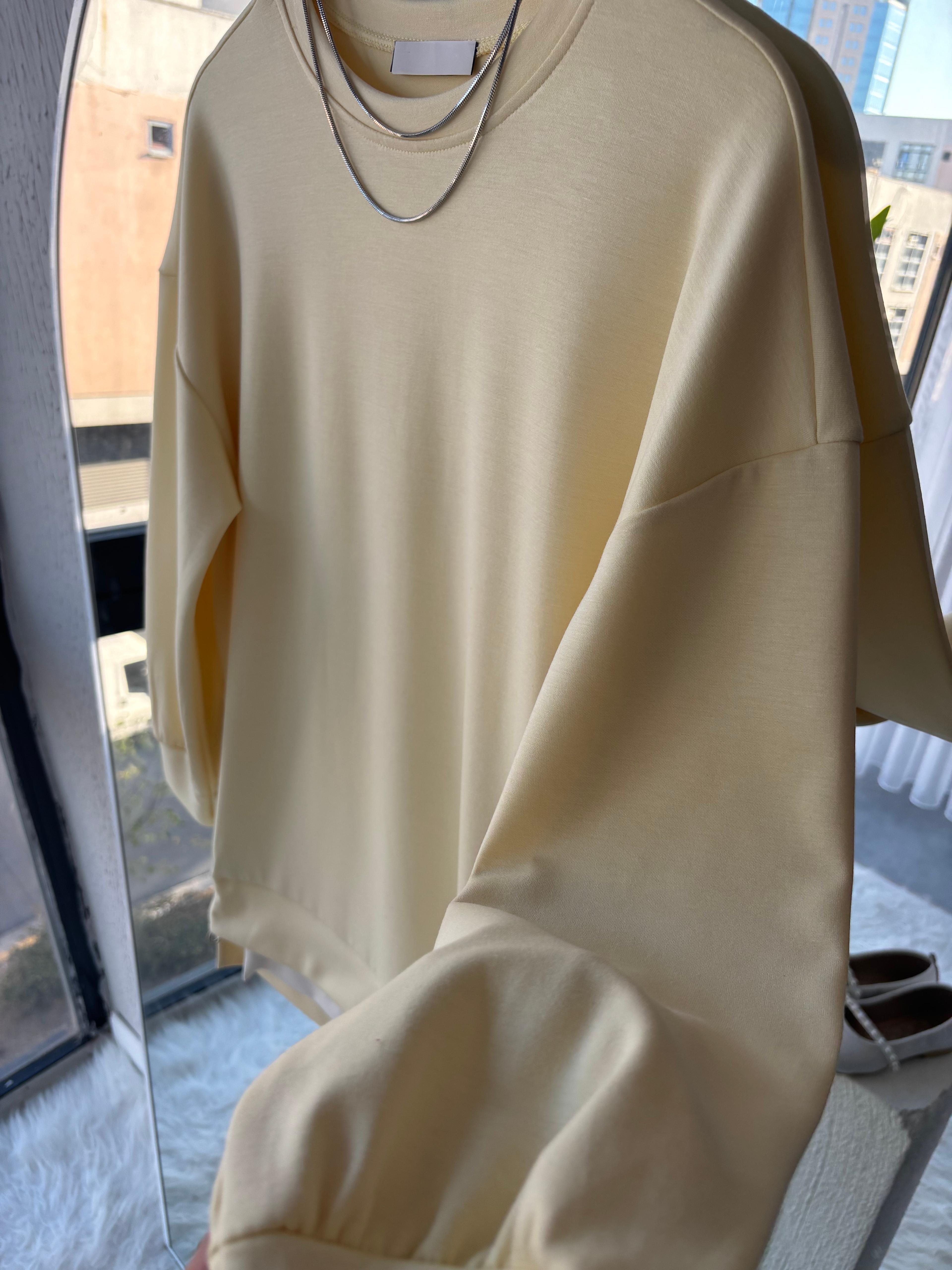 OYSH KUMAŞ LOCCO SWEAT-SARI