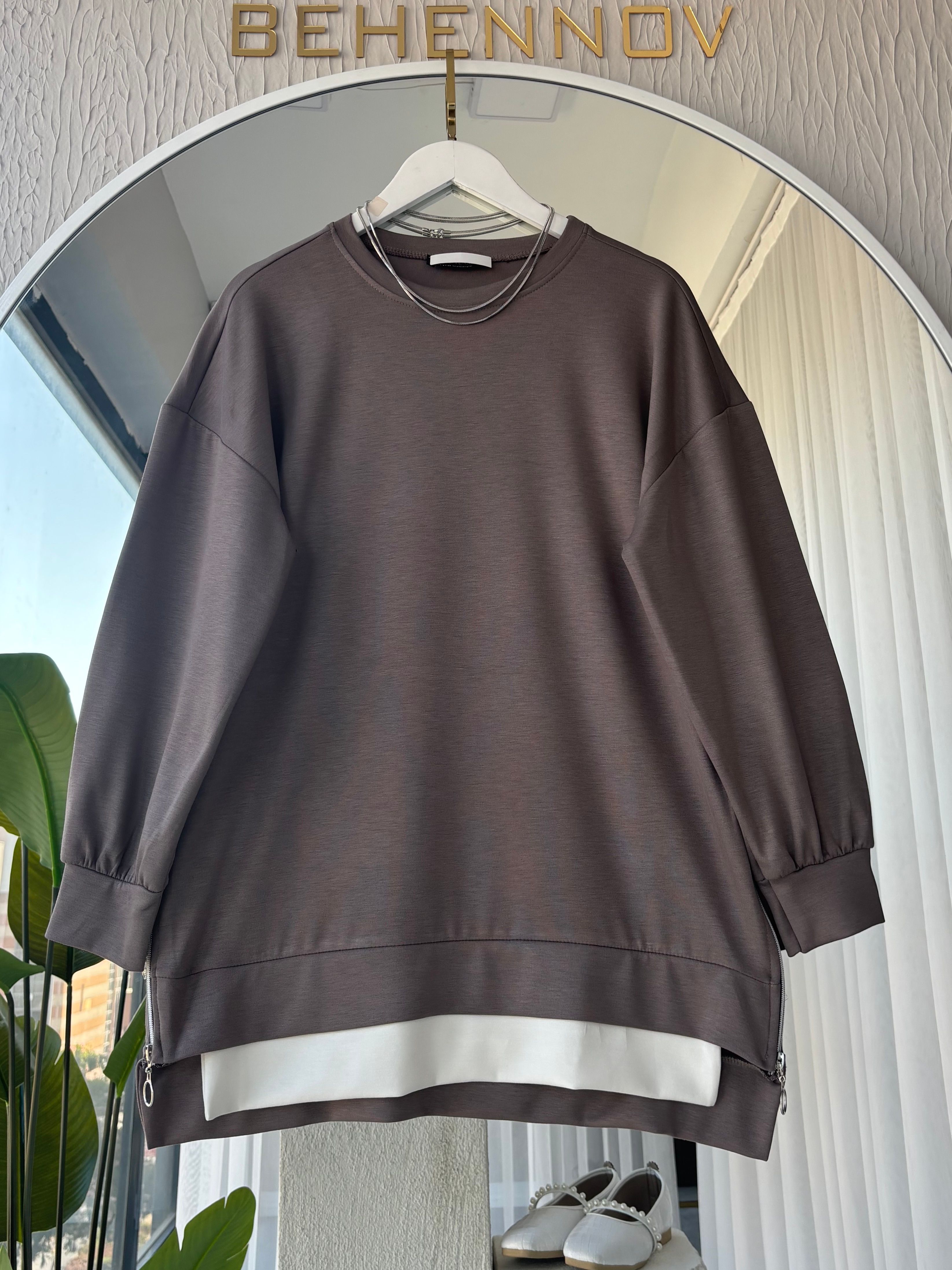 LOCCO OYSH KUMAŞ SWEAT KOYUVİZON