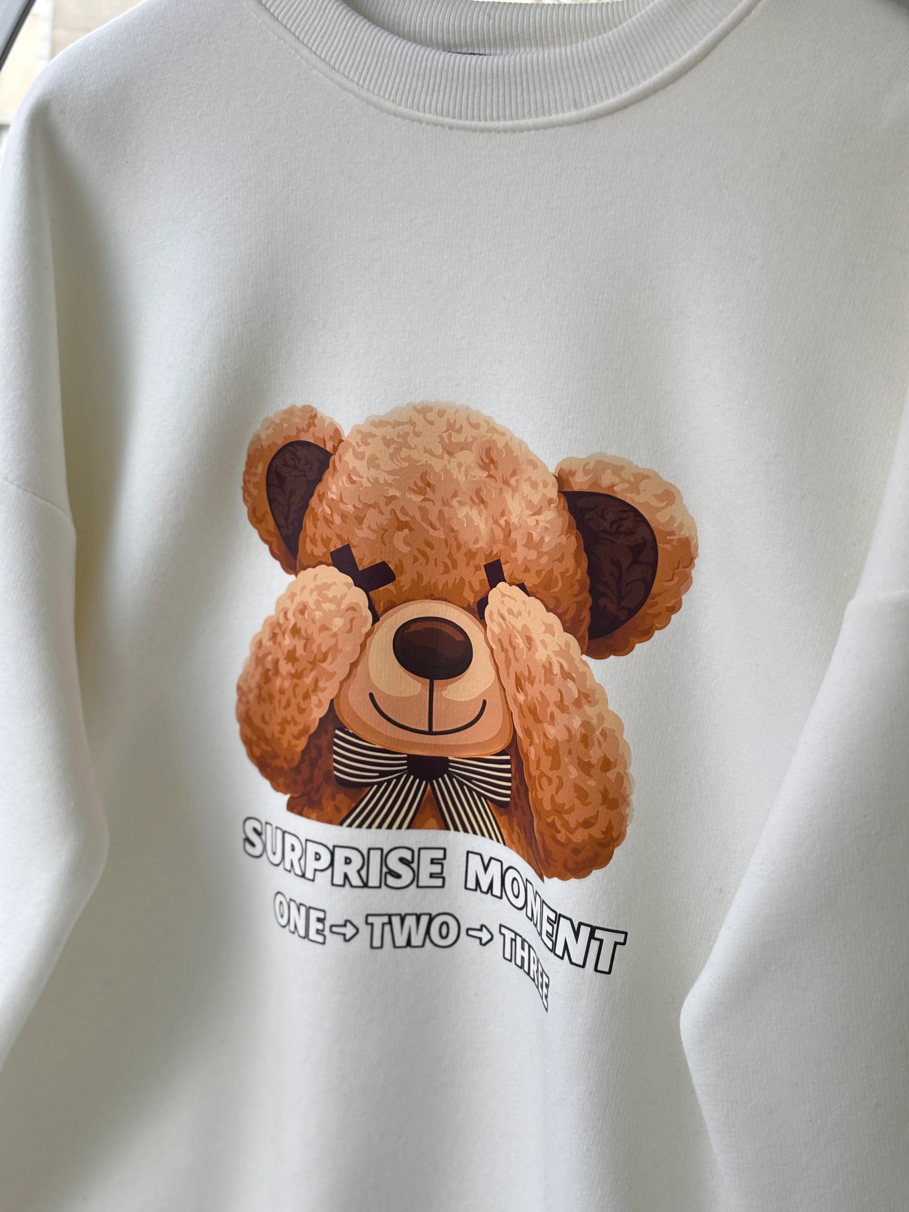 3 İPLİK ŞARDONLU TEDDY TAKIM BEYAZ