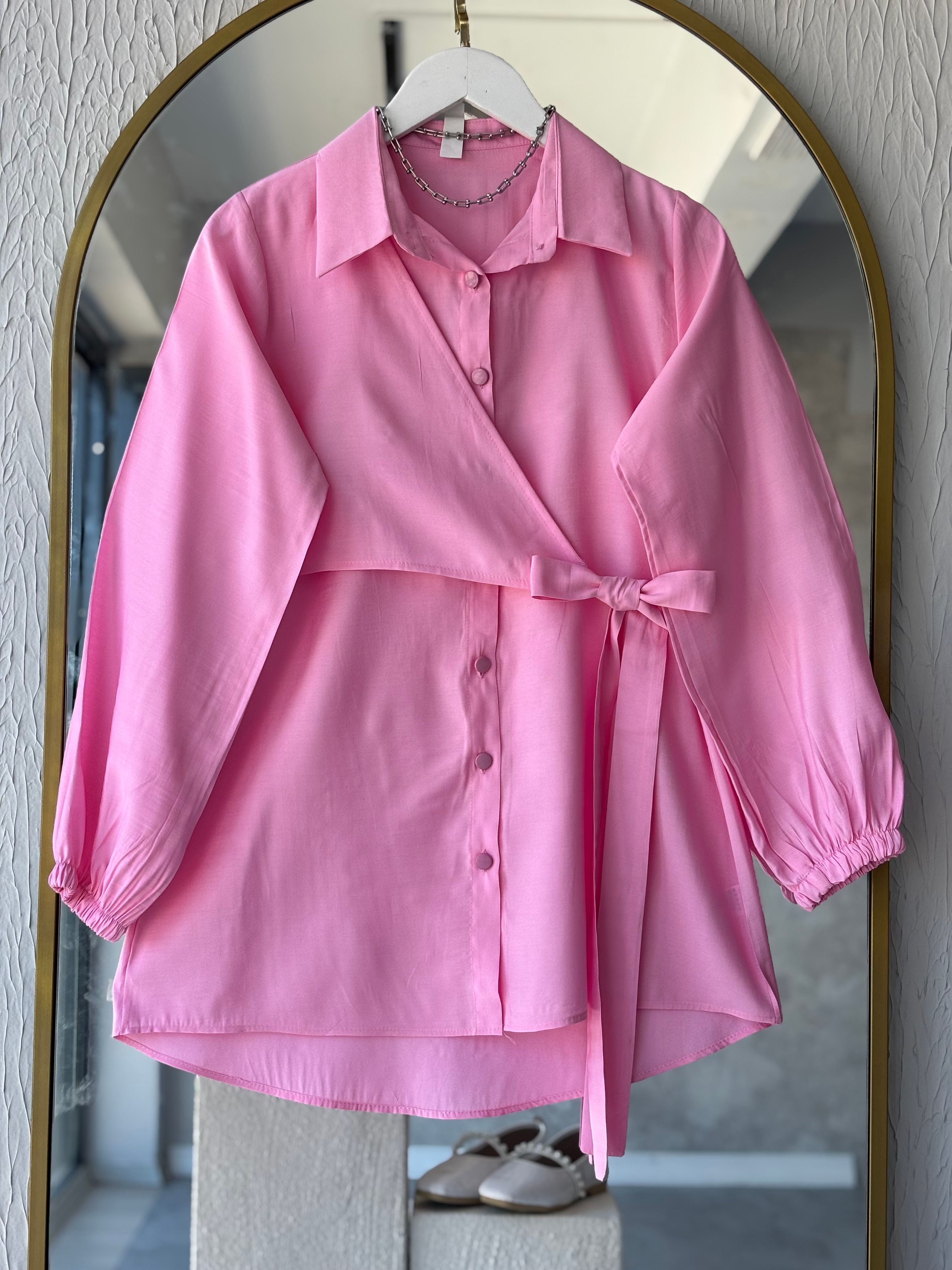 HELEN GÖMLEK PEMBE