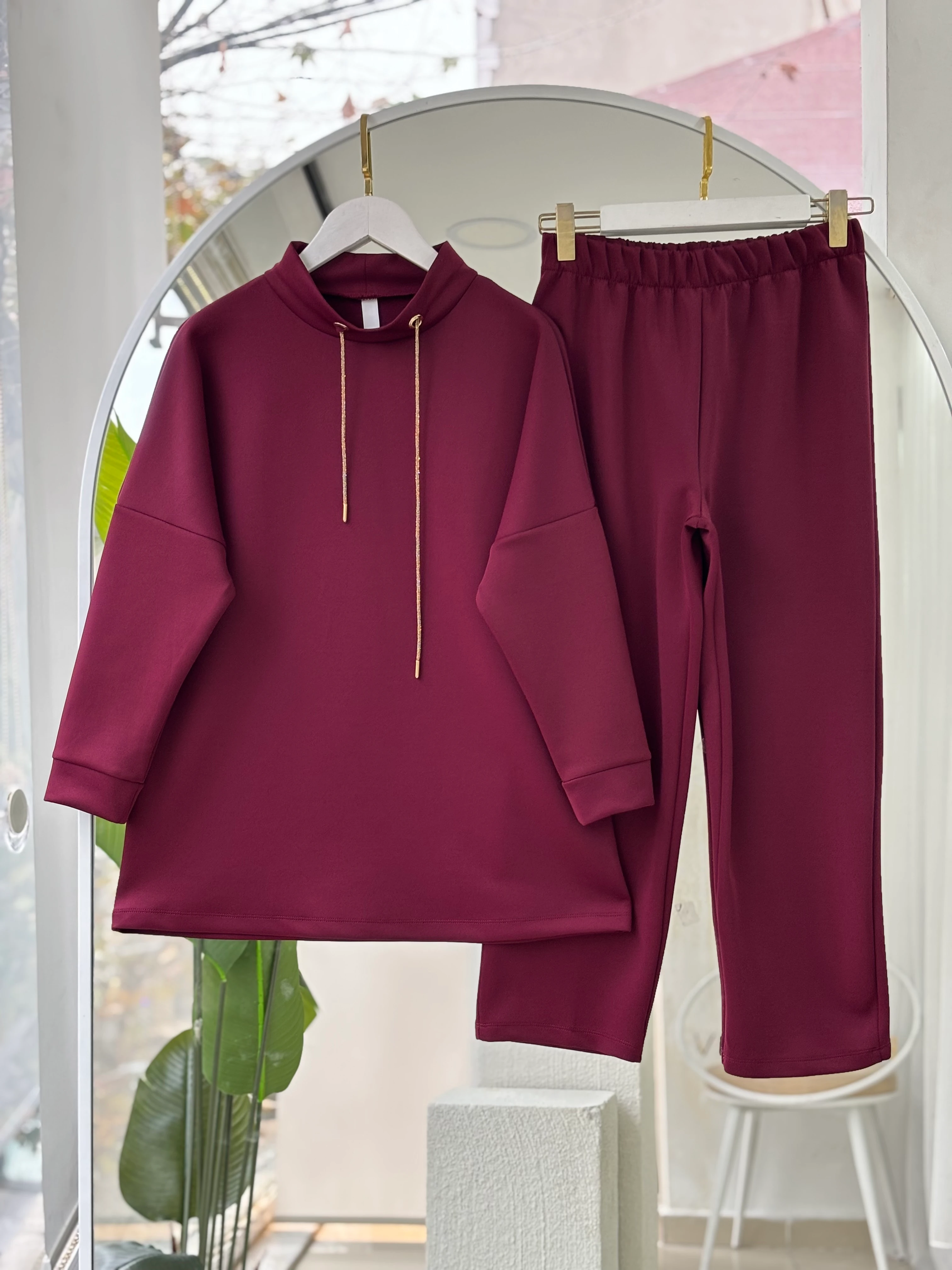 GOLD KORDONLU SCUBA AHENK TAKIM BORDO 