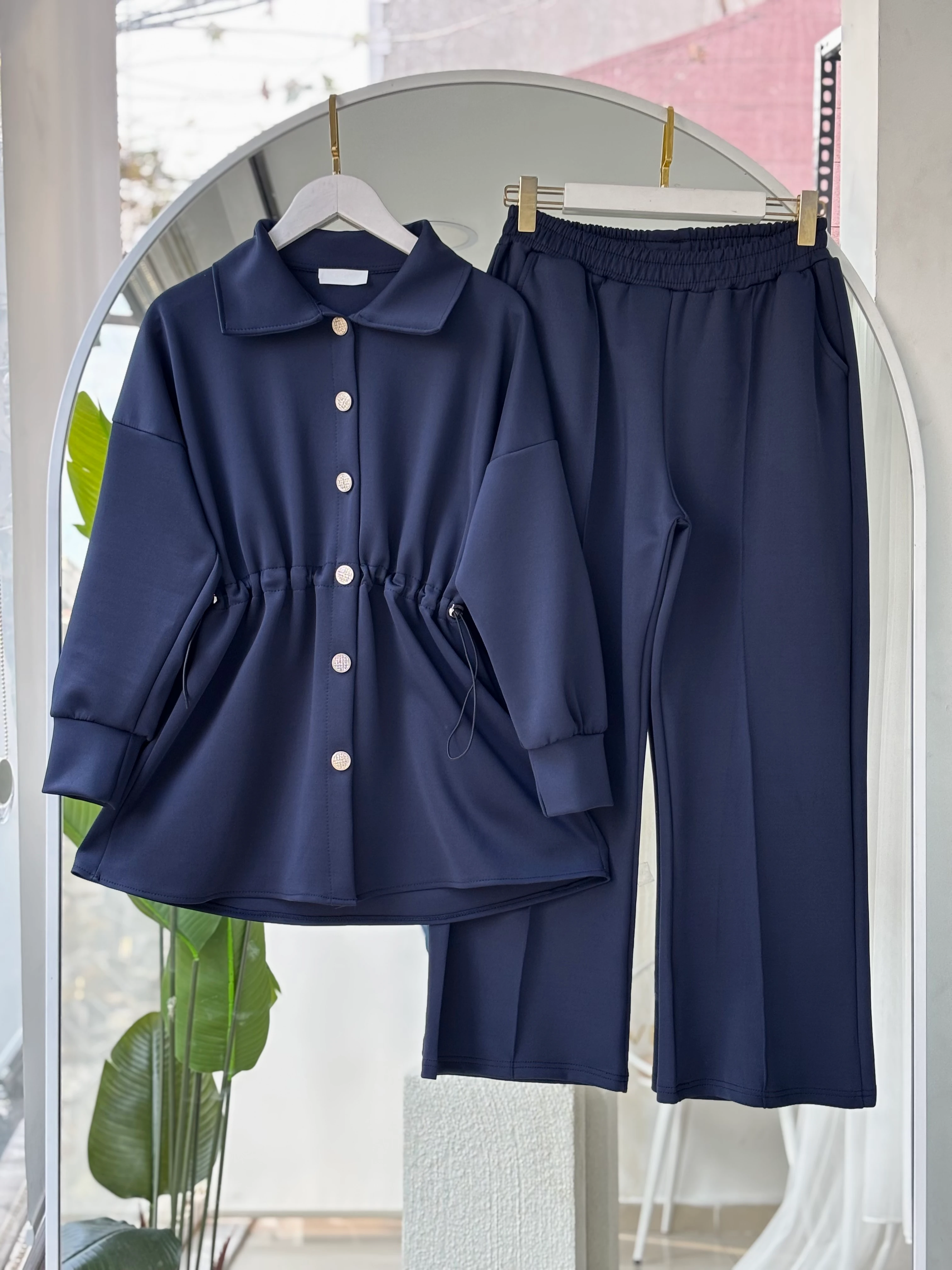 BEL BÜZGÜLÜ SCUBA NOVA TAKIM LACİVERT 