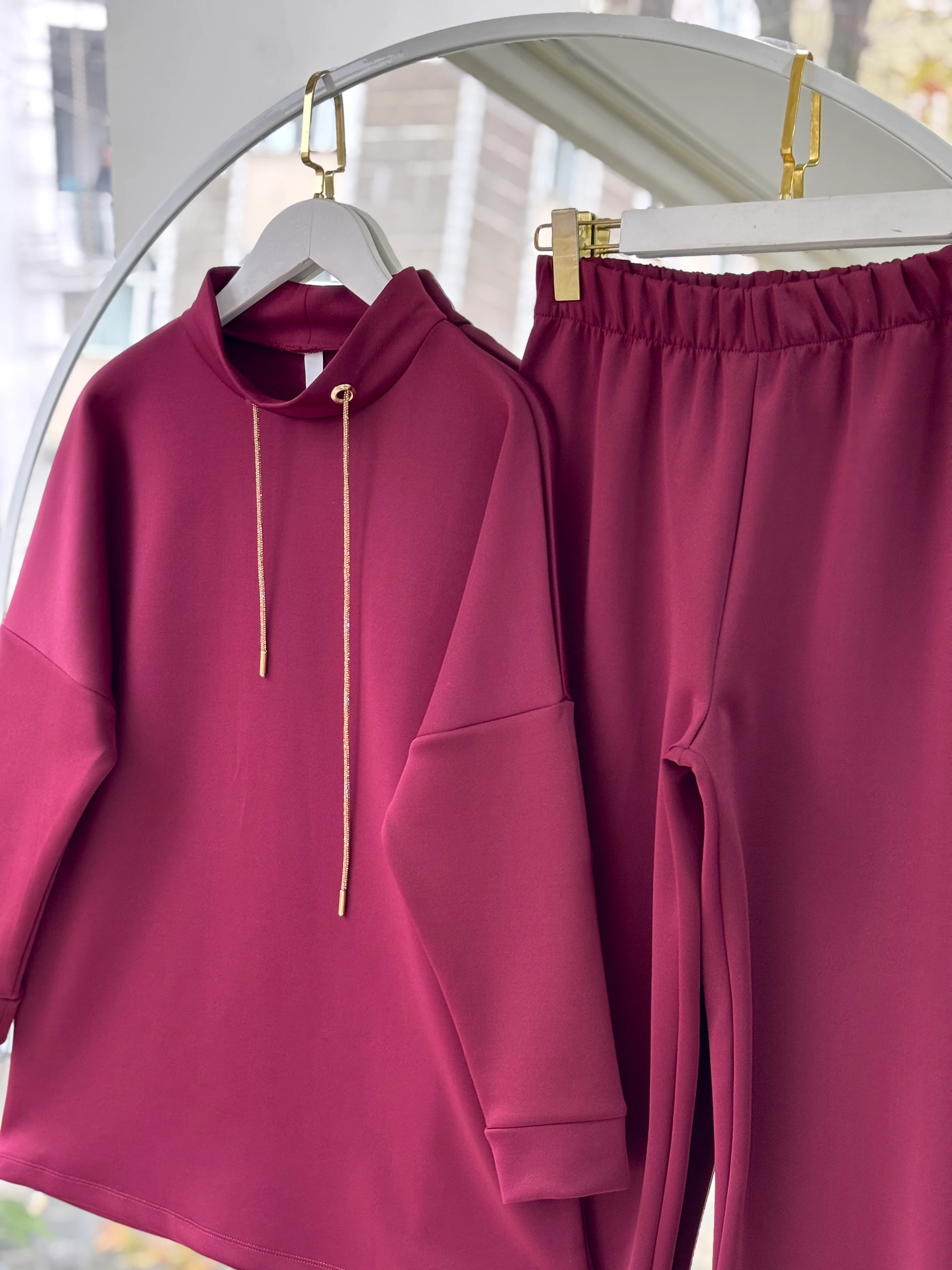 GOLD KORDONLU SCUBA AHENK TAKIM BORDO 