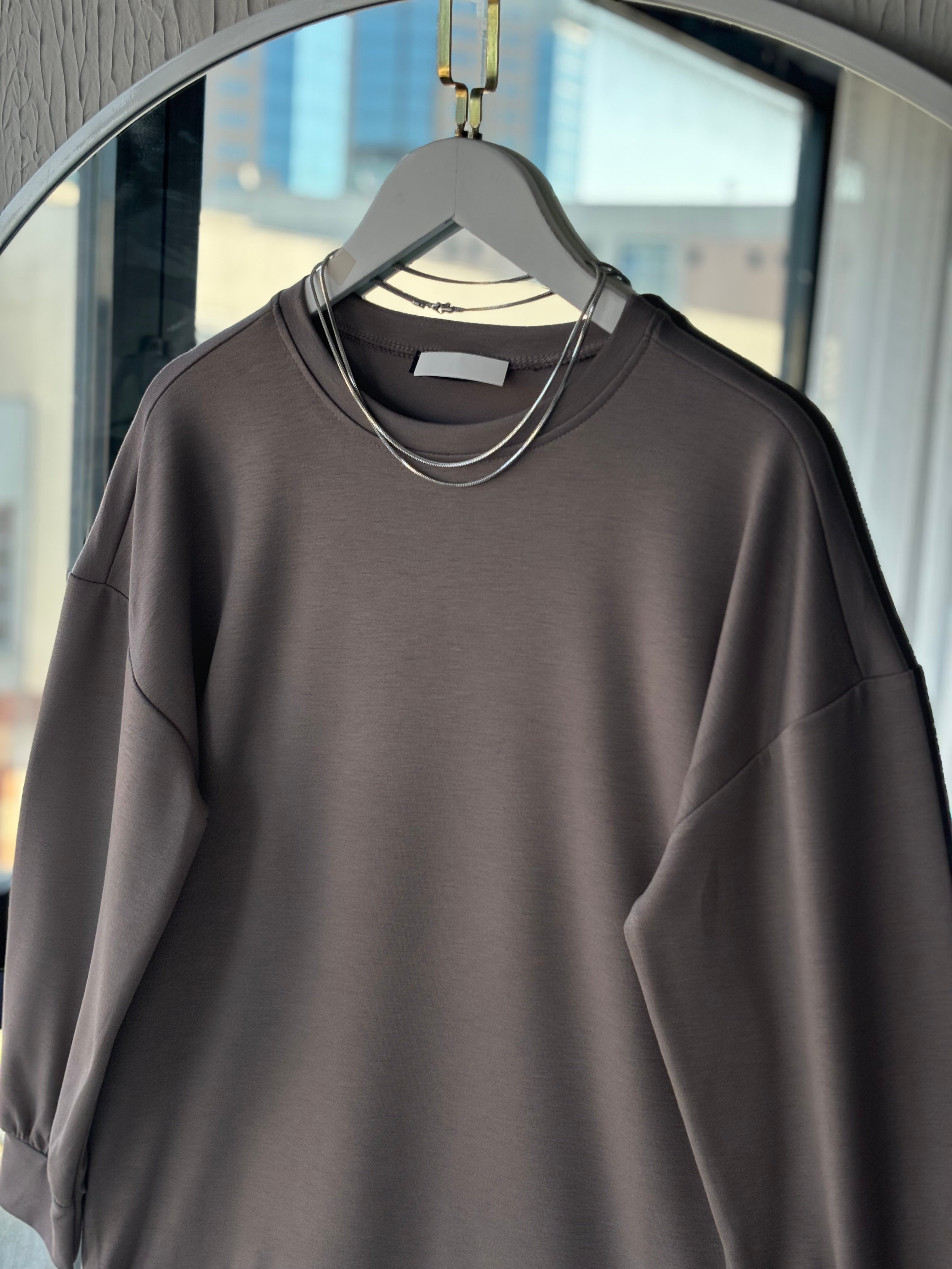LOCCO OYSH KUMAŞ SWEAT KOYUVİZON
