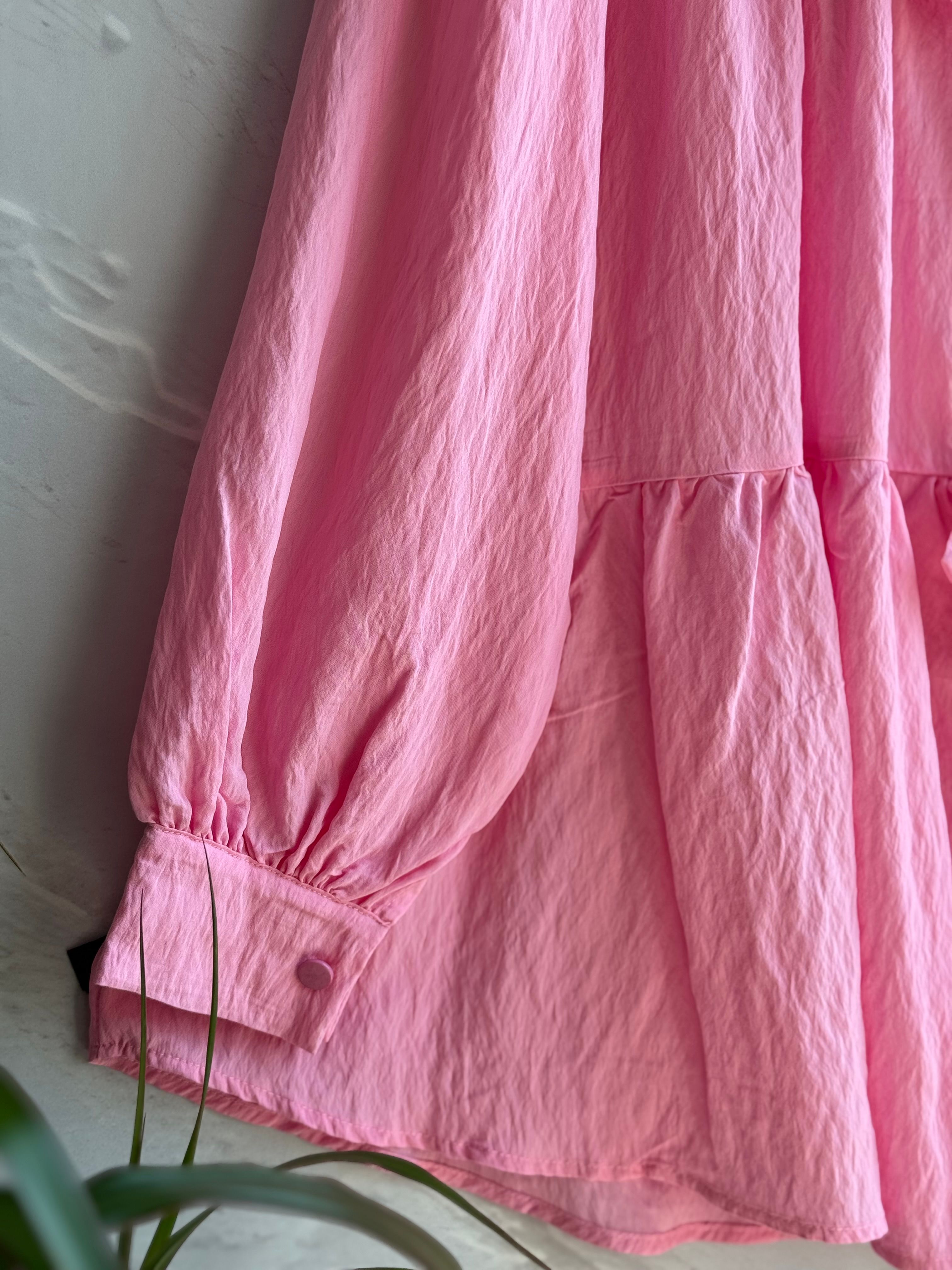 FİYONK GÖMLEK PEMBE