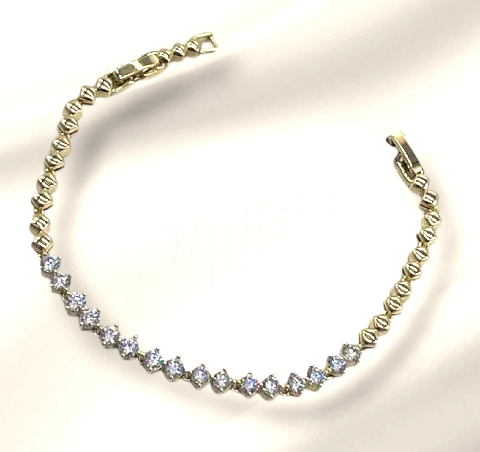 XPG İnce Kare Taşlı Bileklik