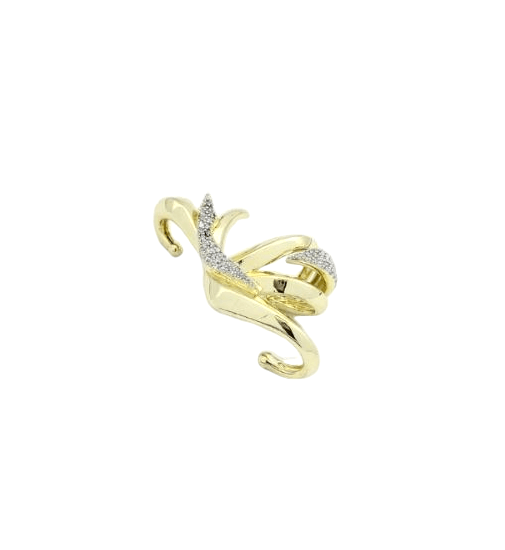Büyük Taşlı Earcuff Küpe