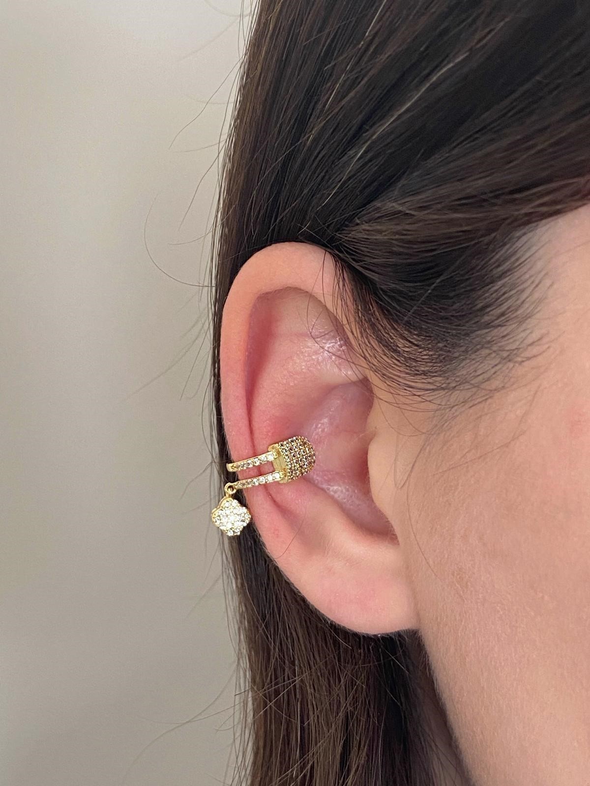 Kalp çengel earcuff