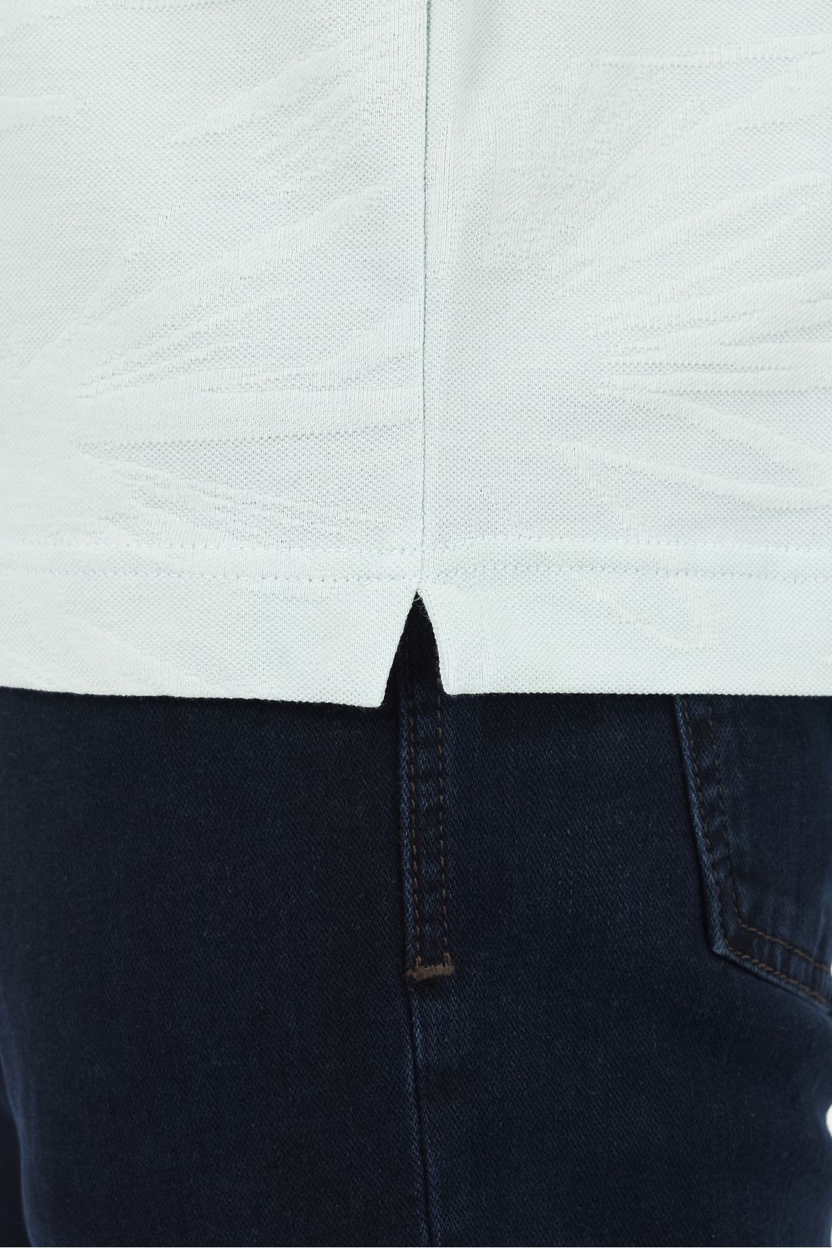 Erkek Basic Düz Beyaz Düğmeli Polo Yaka Kıvrılmaz %100 Pamuk Slim Fit Tişört