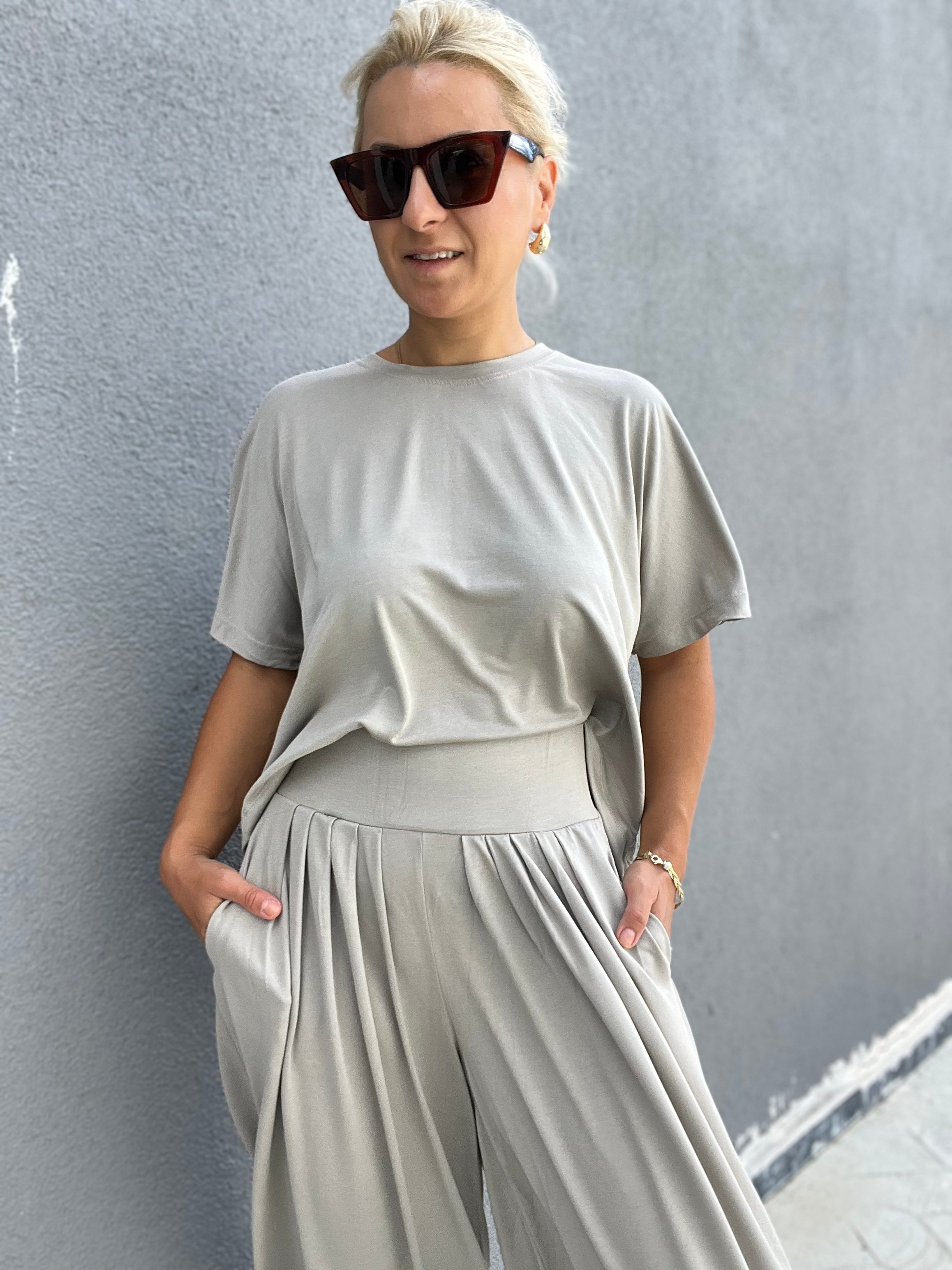 Şalvar Model Pantolon Tişört Takım 