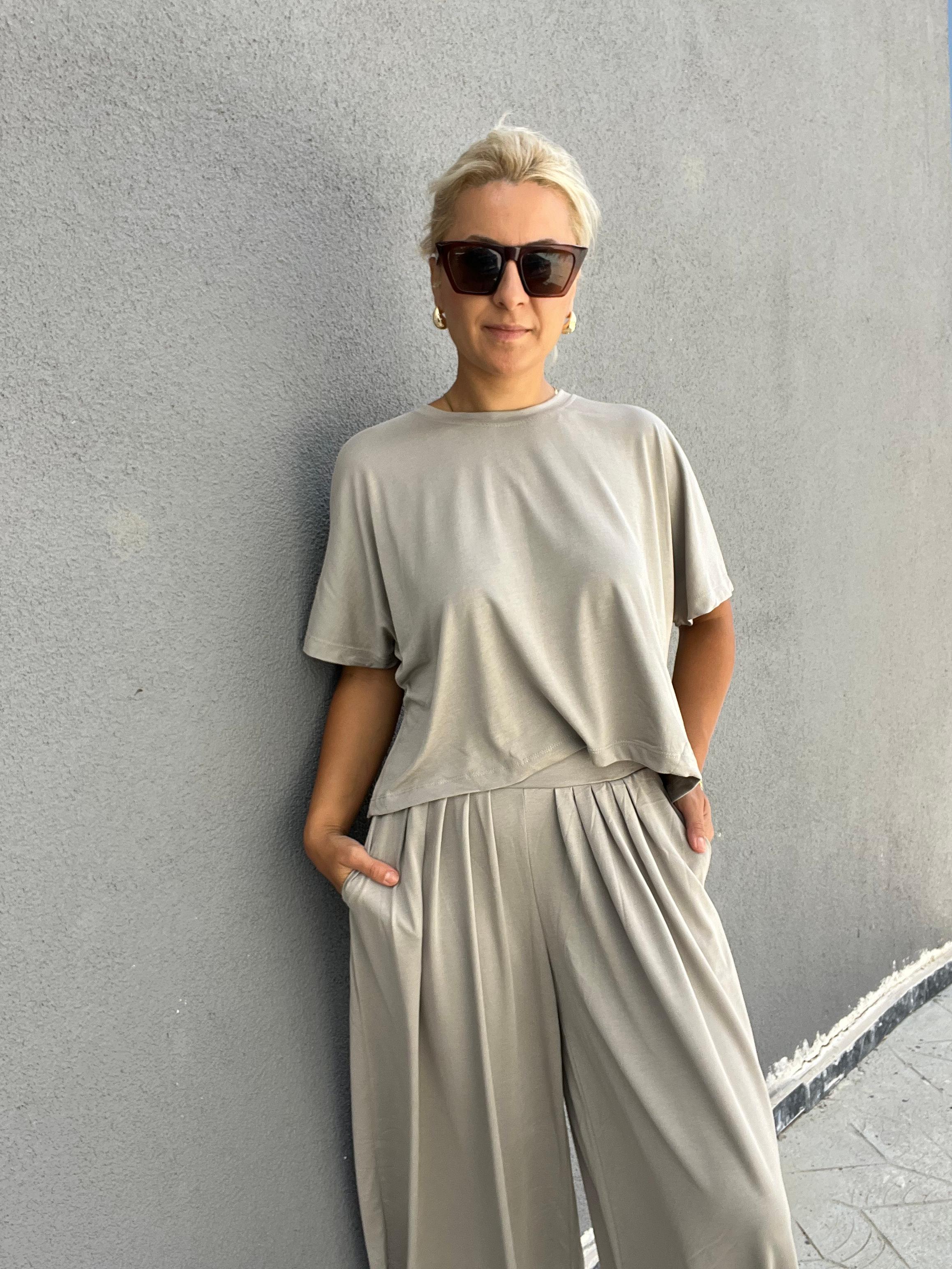 Şalvar Model Pantolon Tişört Takım 