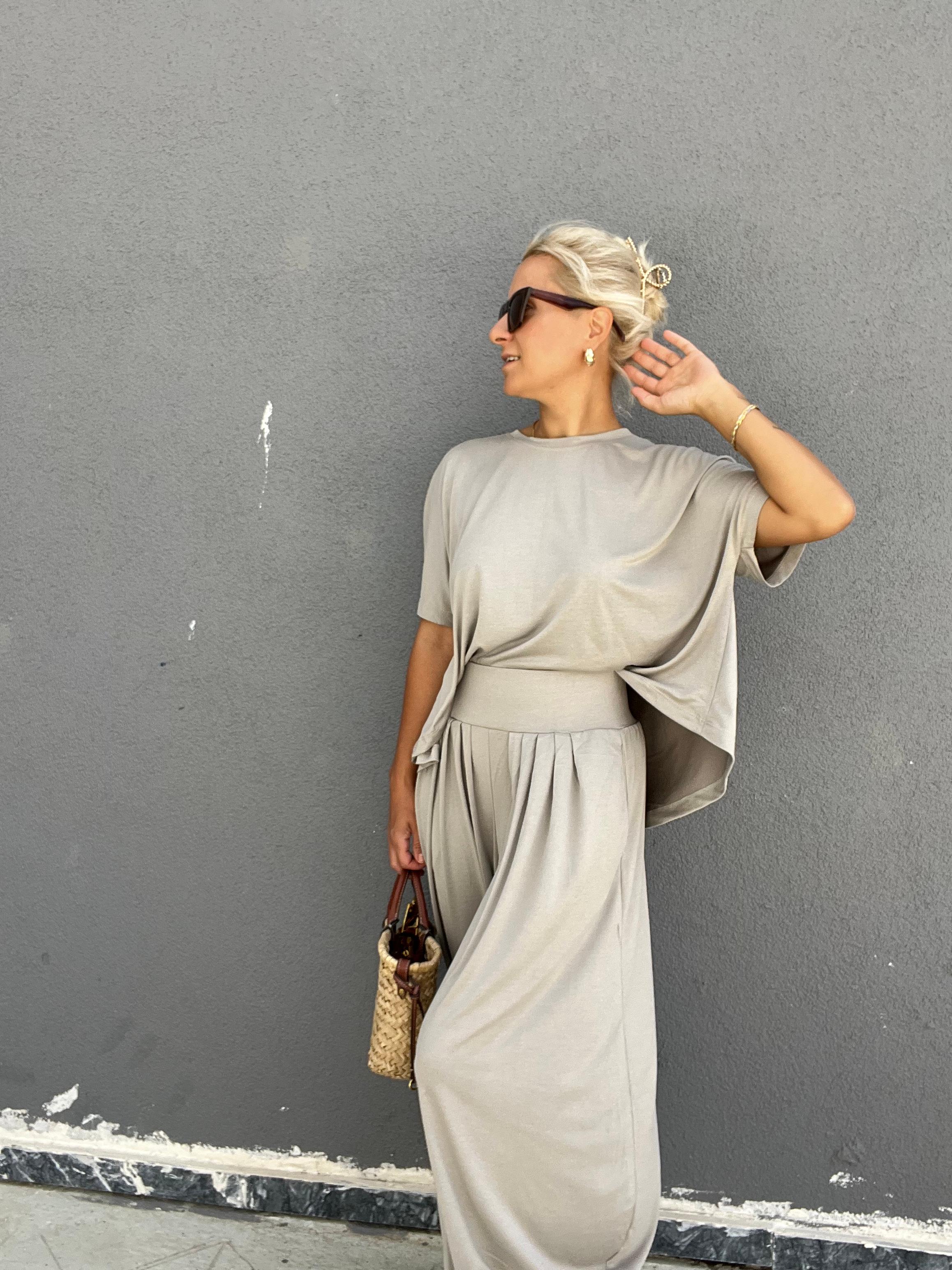 Şalvar Model Pantolon Tişört Takım 