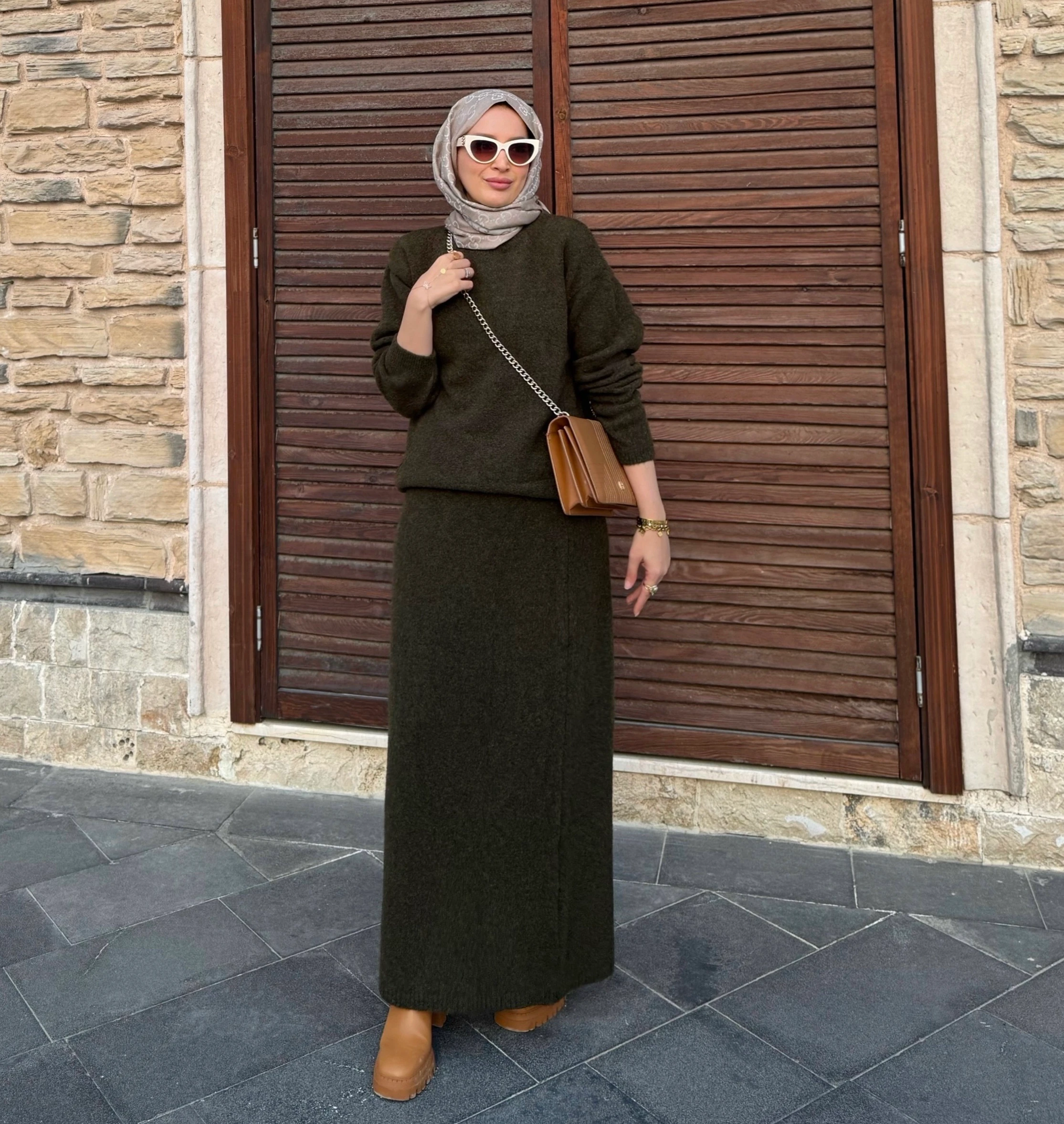 Vera triko takım - haki