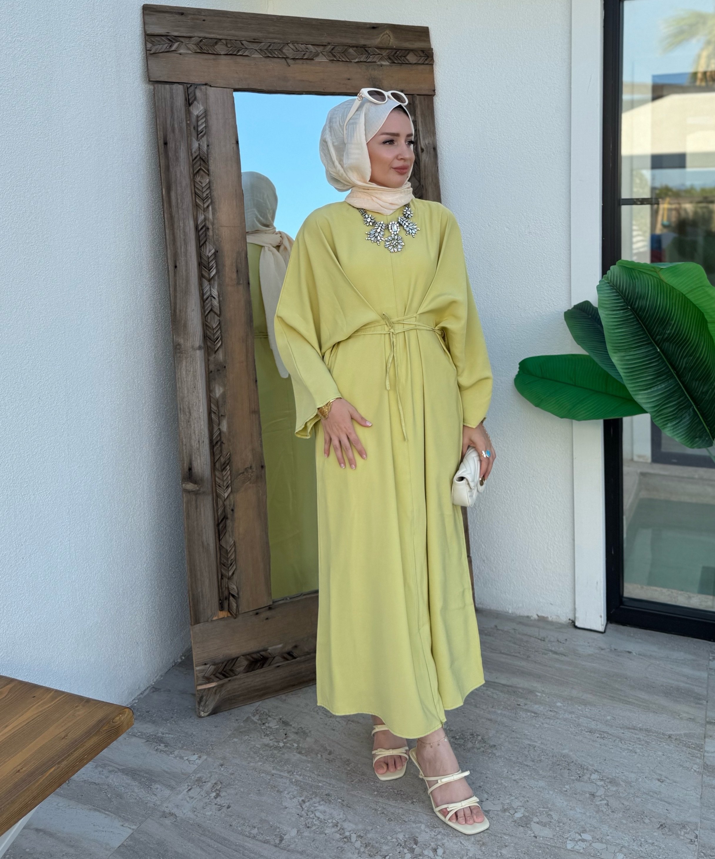 Mina Elbise - yeşil 