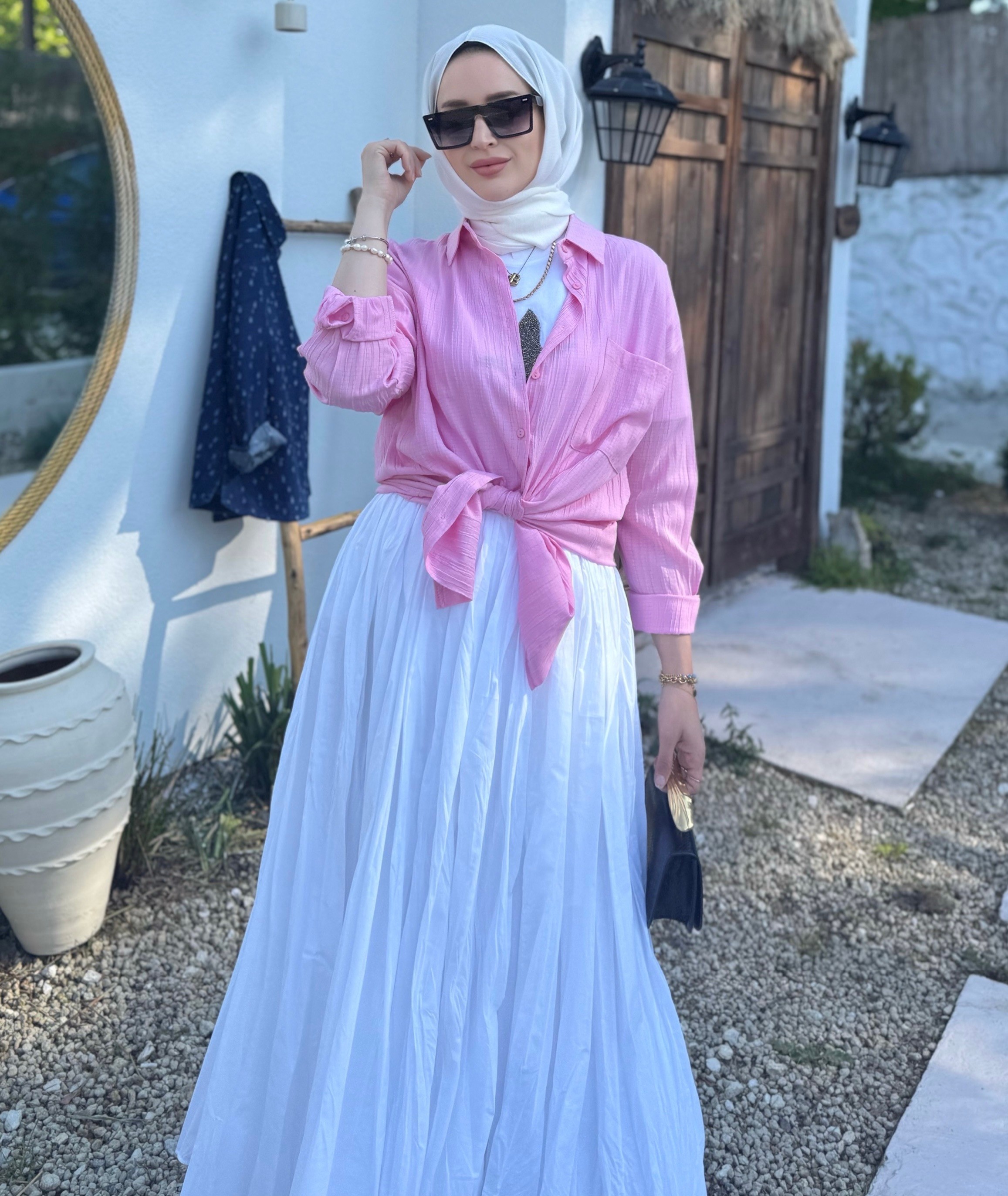 More Gömlek - Pembe