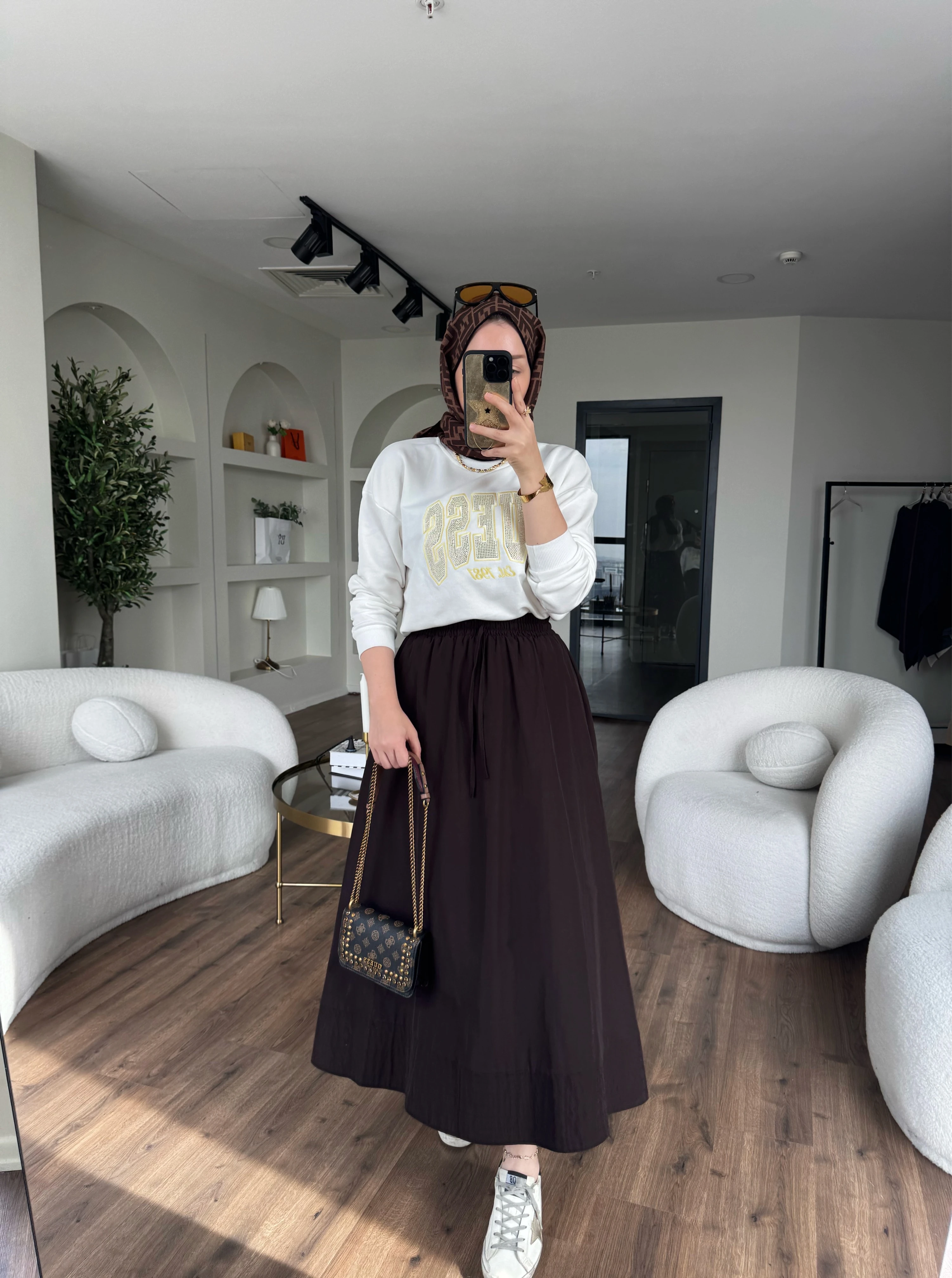 Miss etek - acıkahve