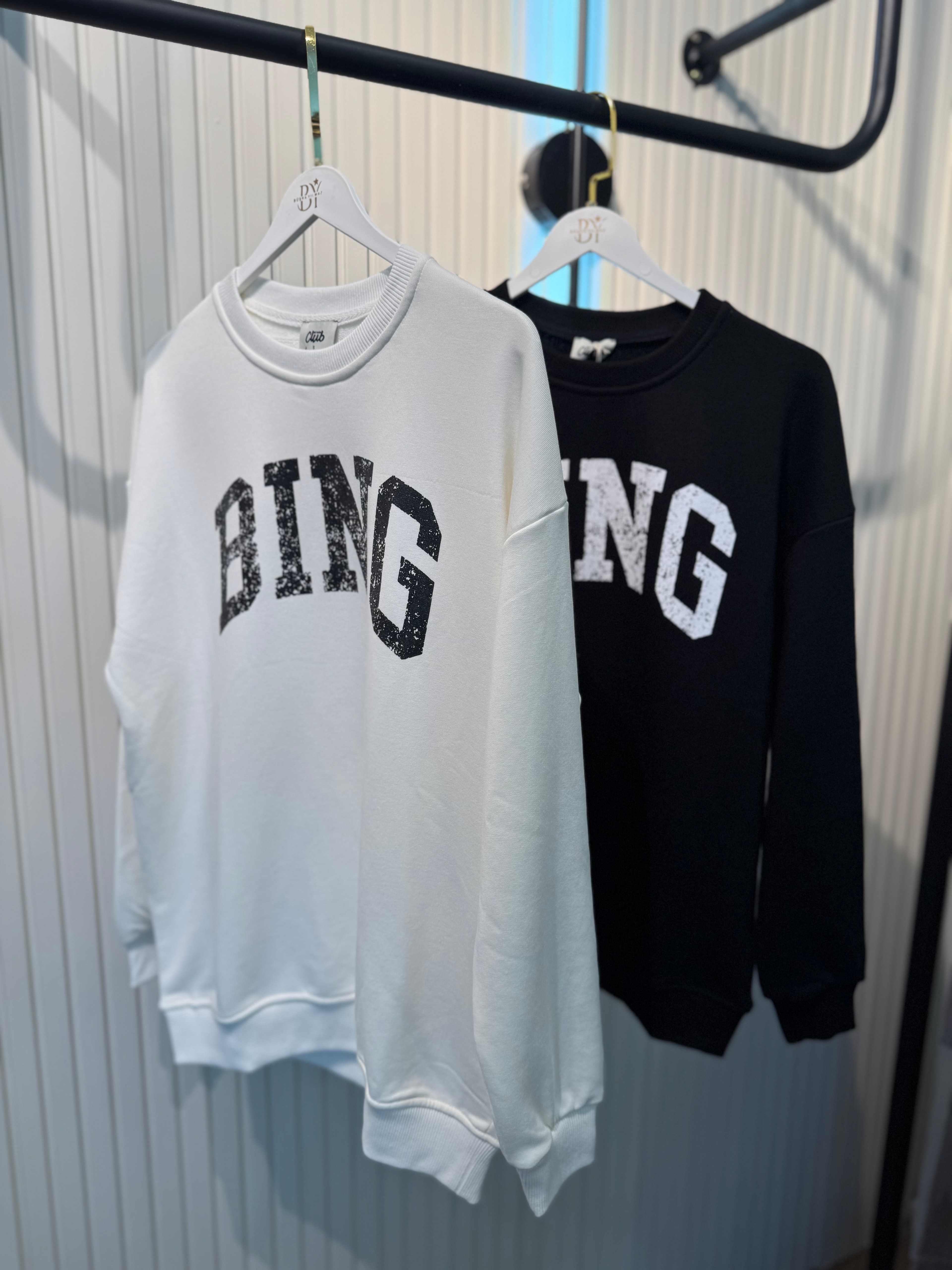 Bing sweatshirt - beyaz