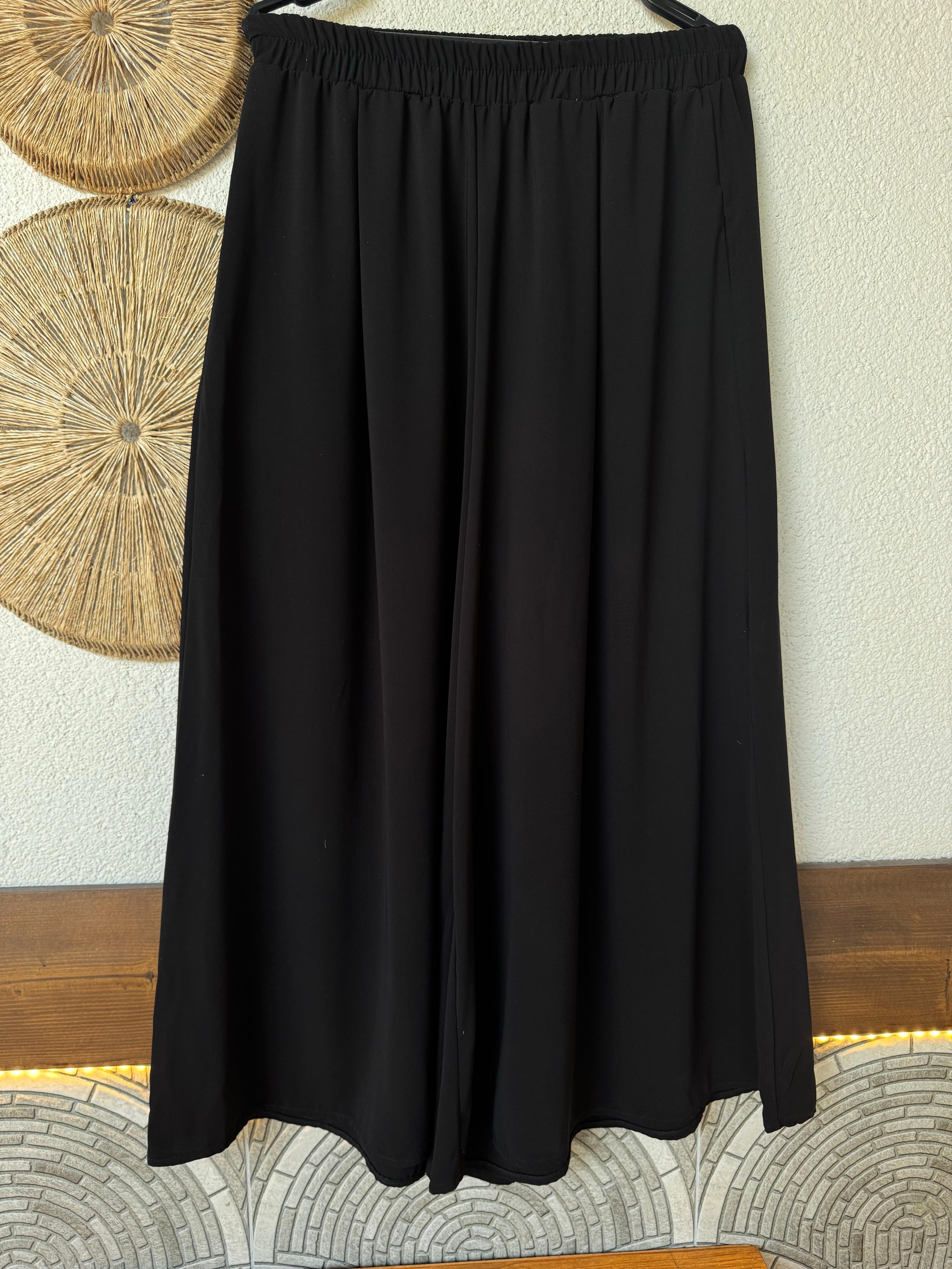 Pantolon etek - siyah