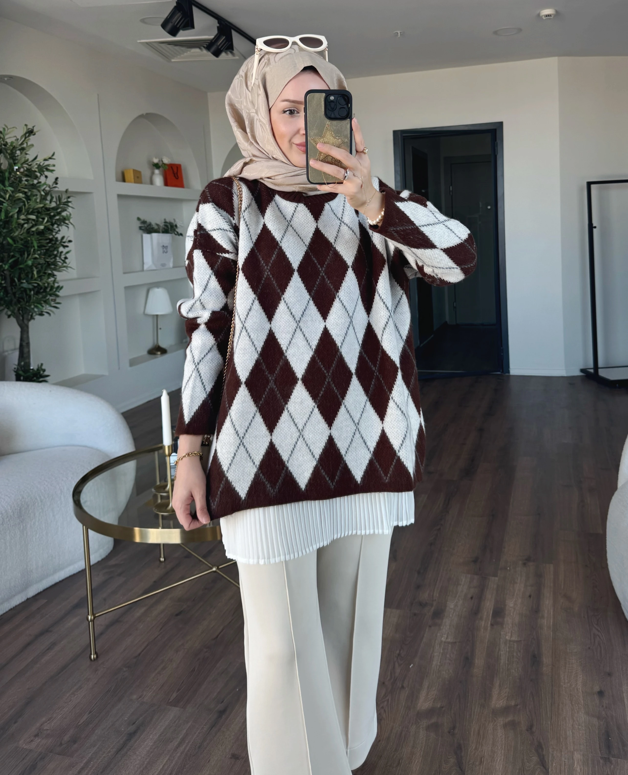 Çımalı Scuba pantolon- taş 