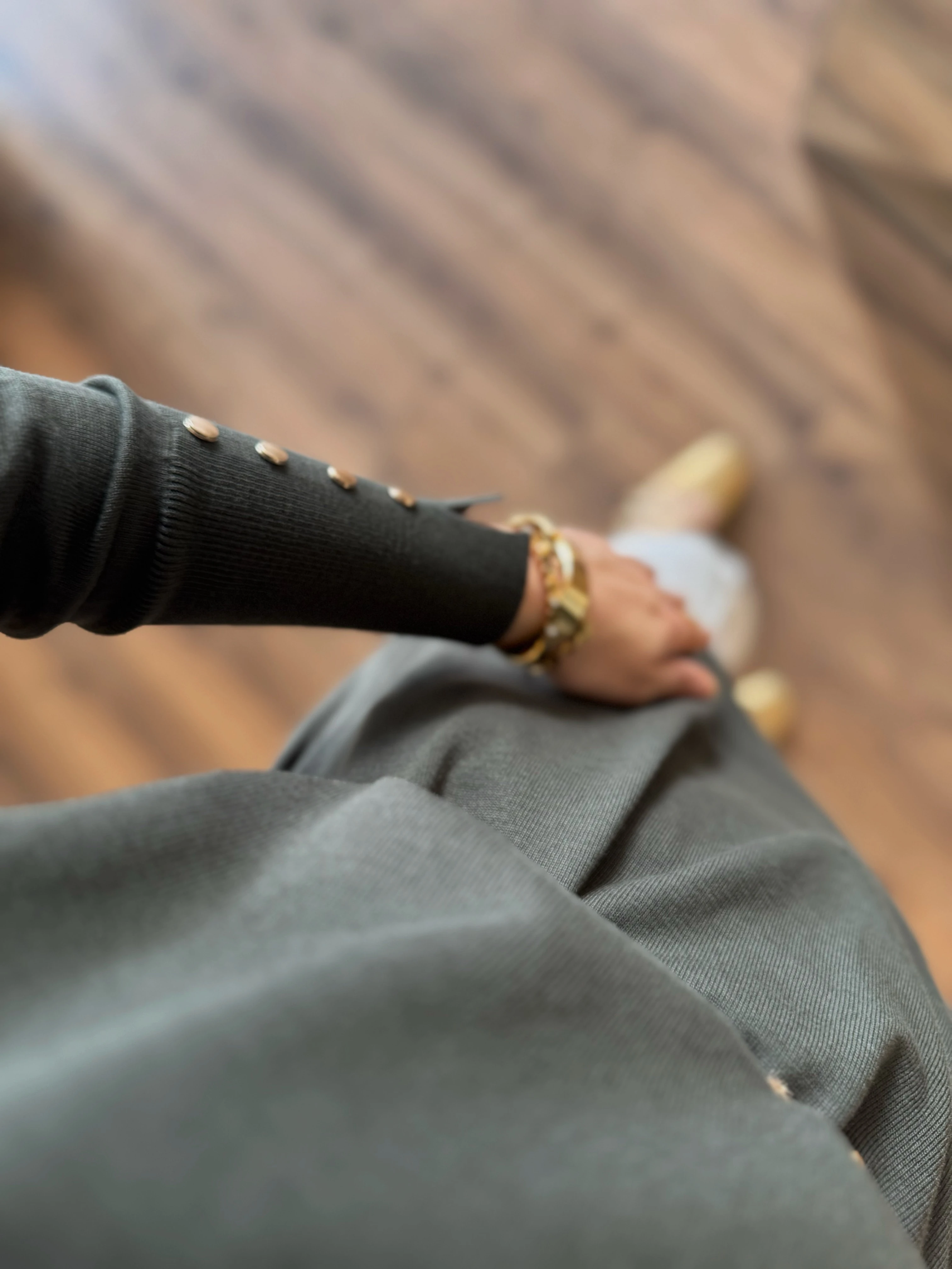 Maya merserize tunik - haki