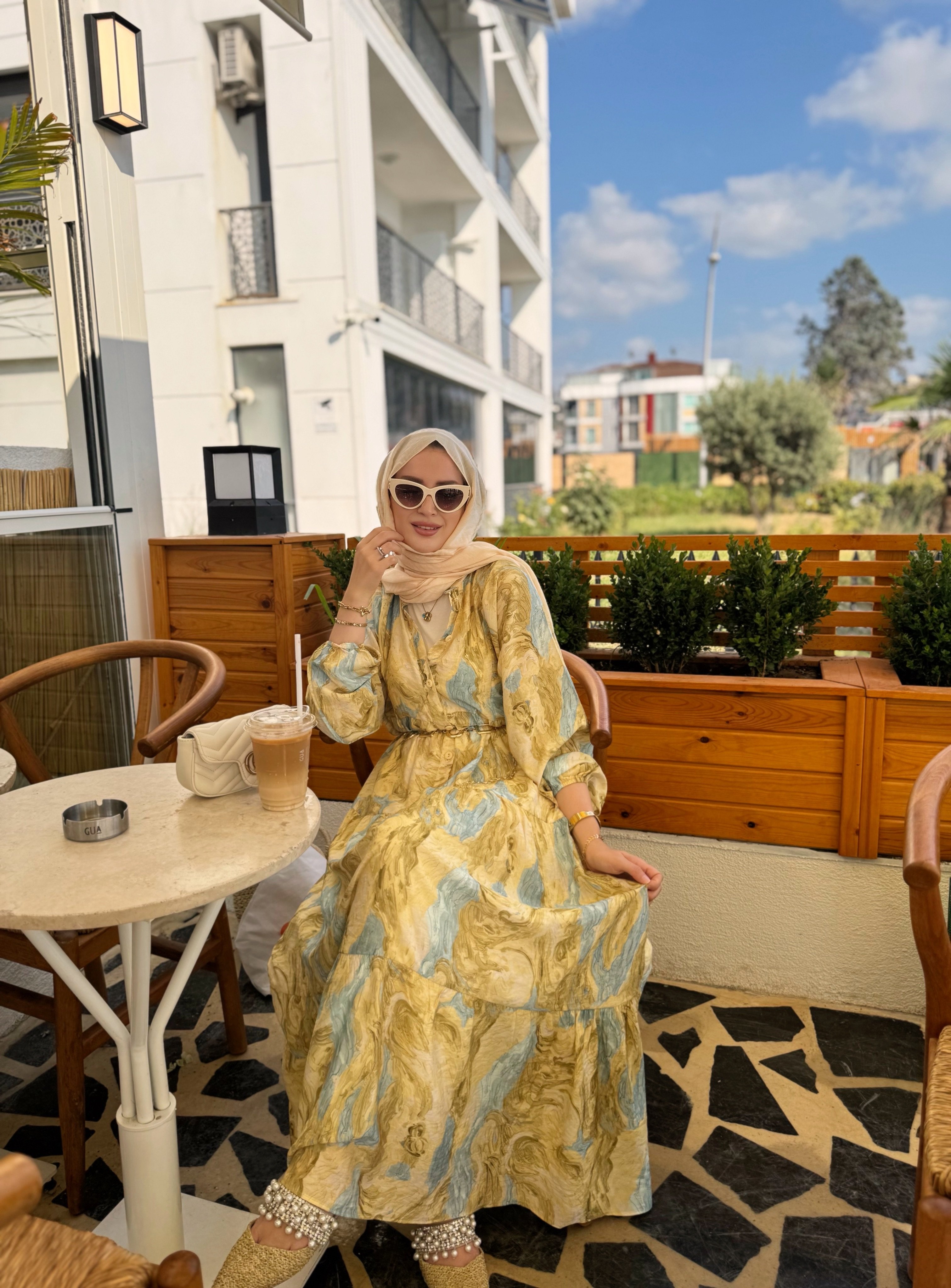 Beggy elbise - sarı