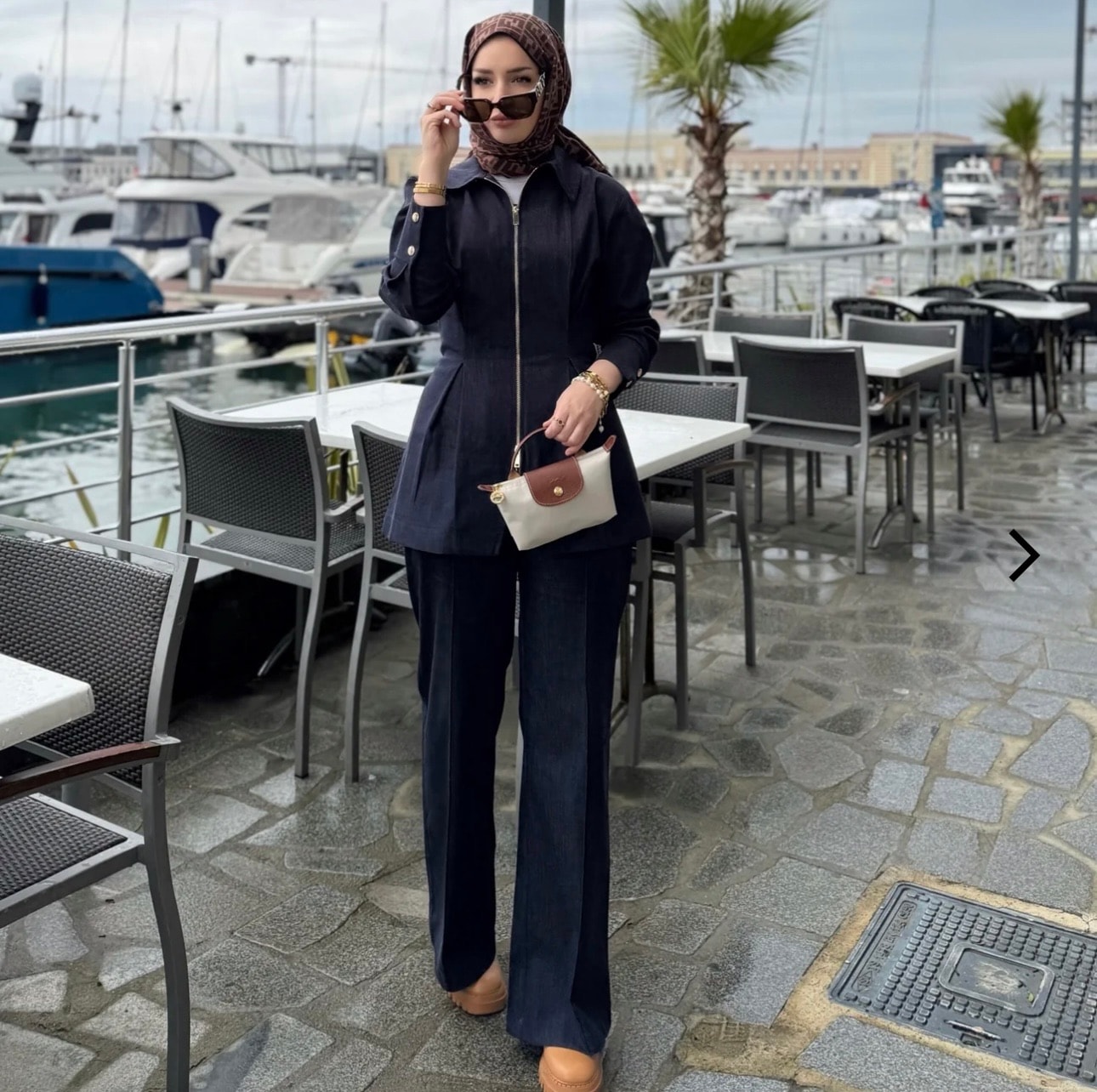Dora denim takım