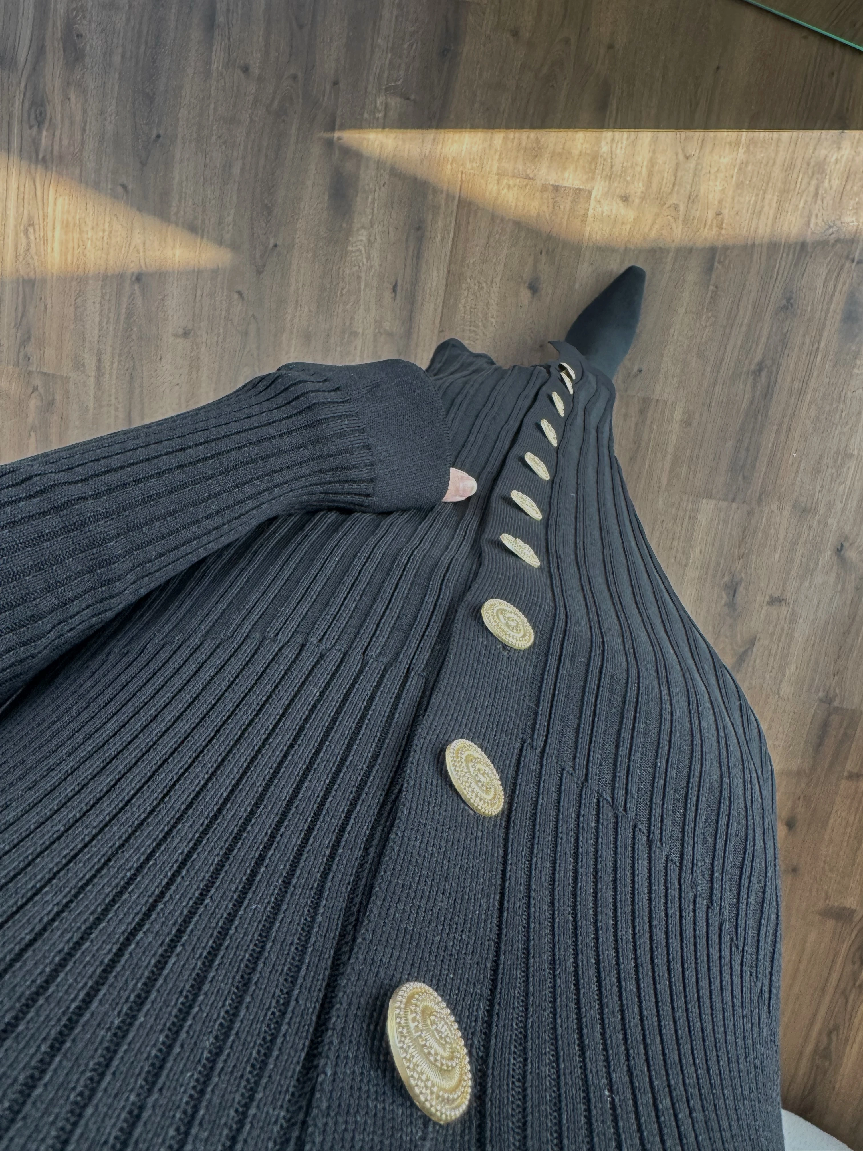 Lara merserize elbise - haki