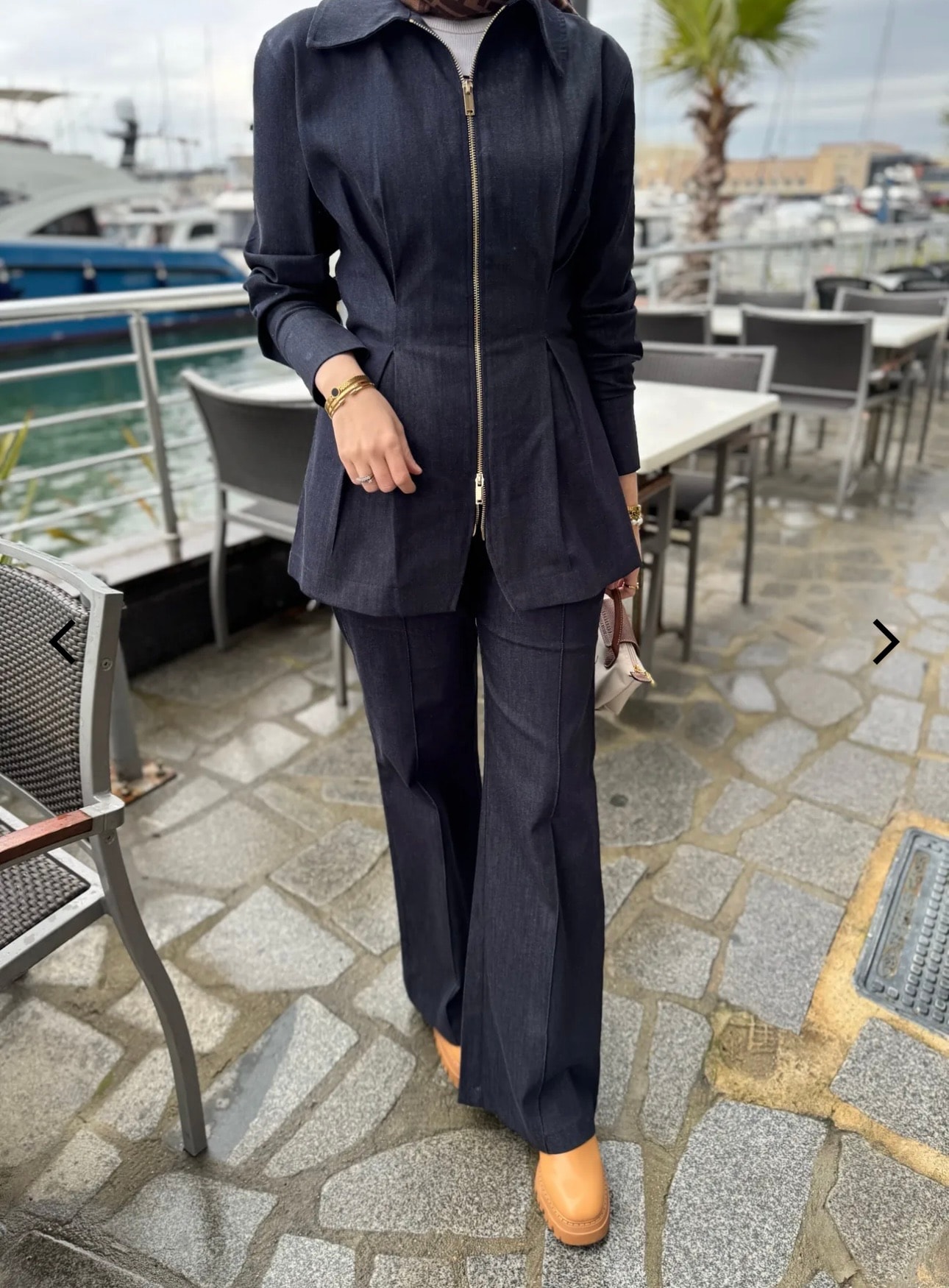 Dora denim takım