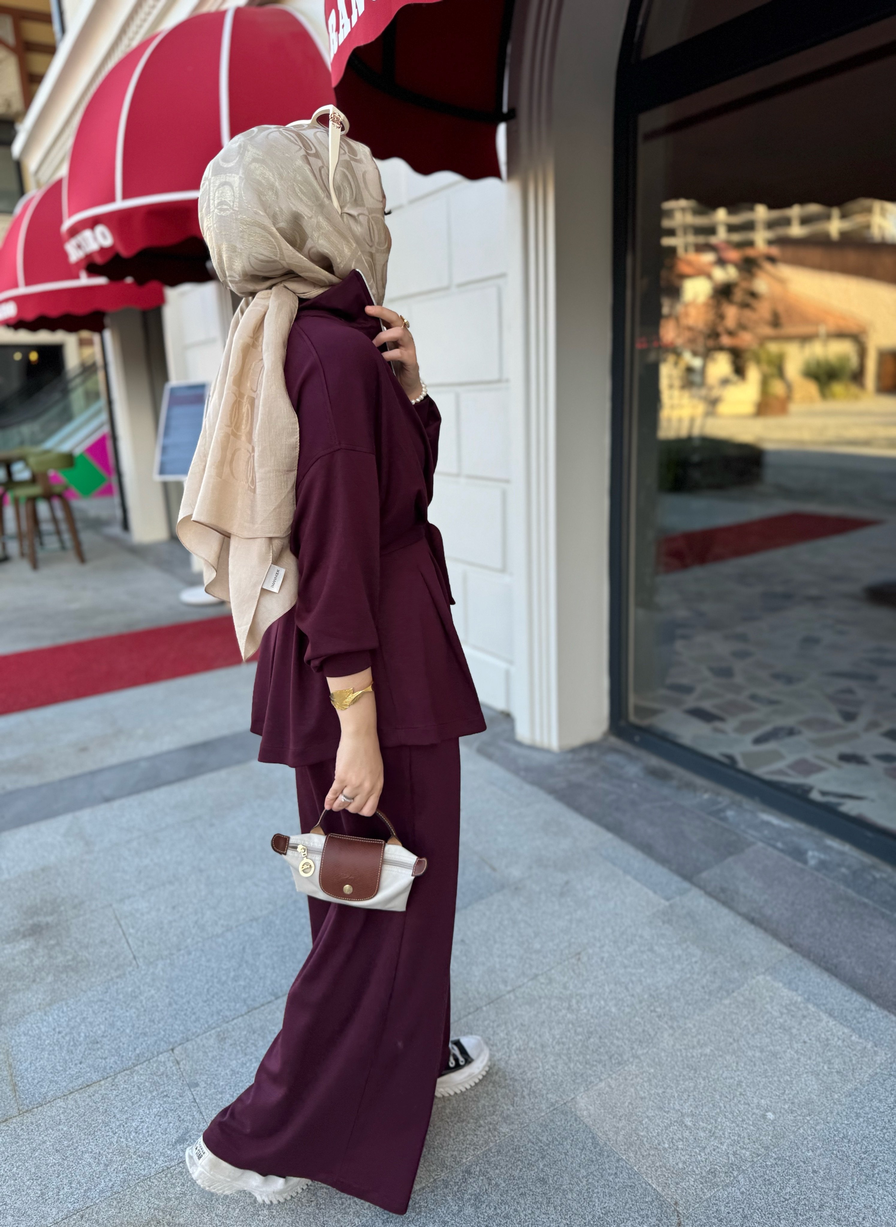 Laura takım - mürdüm 