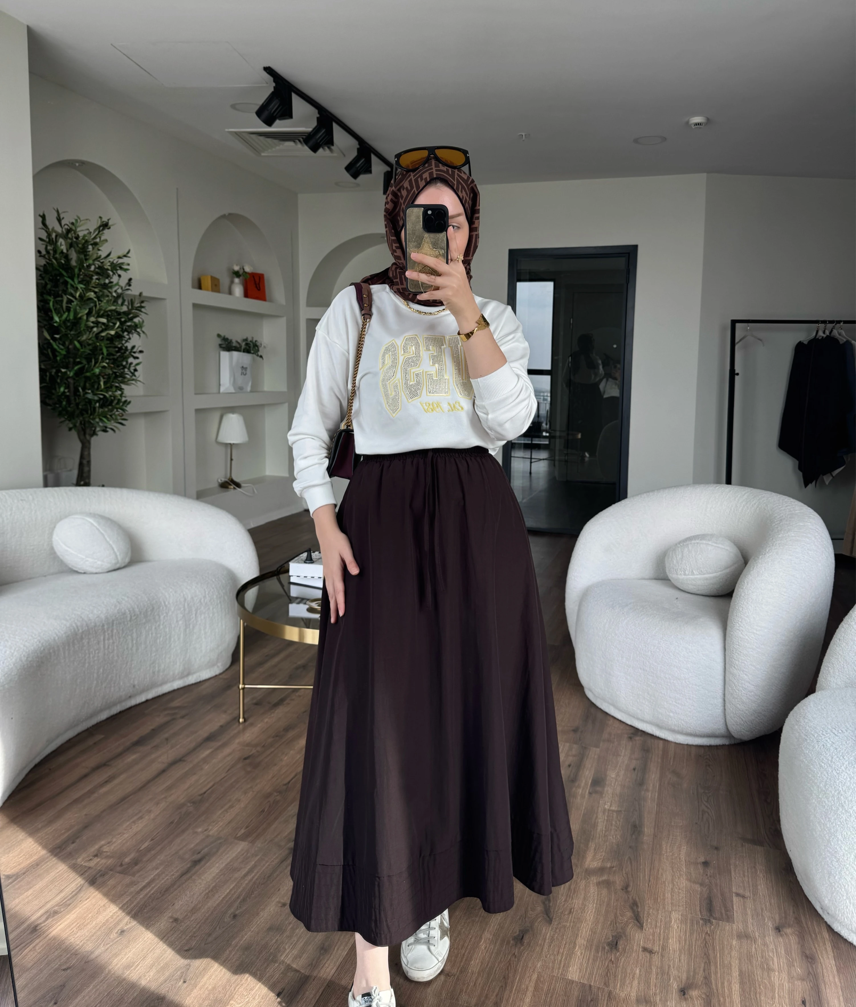 Miss etek - acıkahve