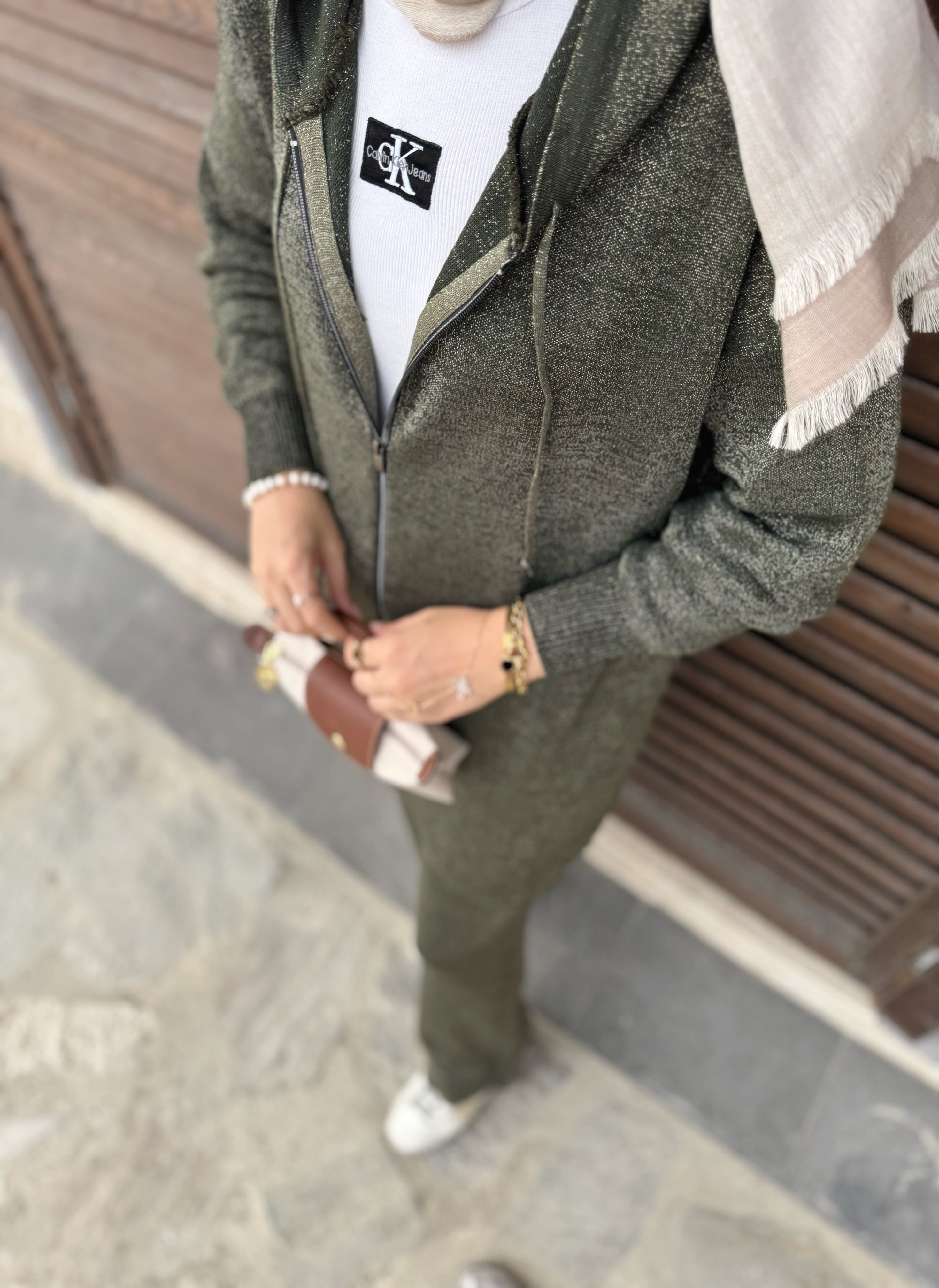 Simli takım - haki