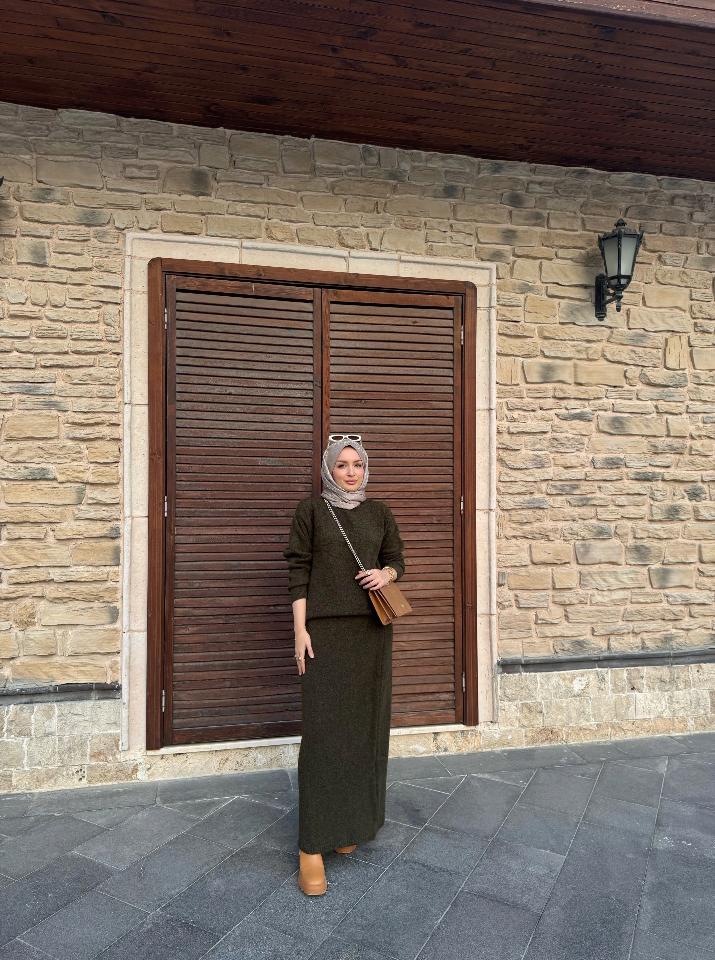 Vera triko takım - haki