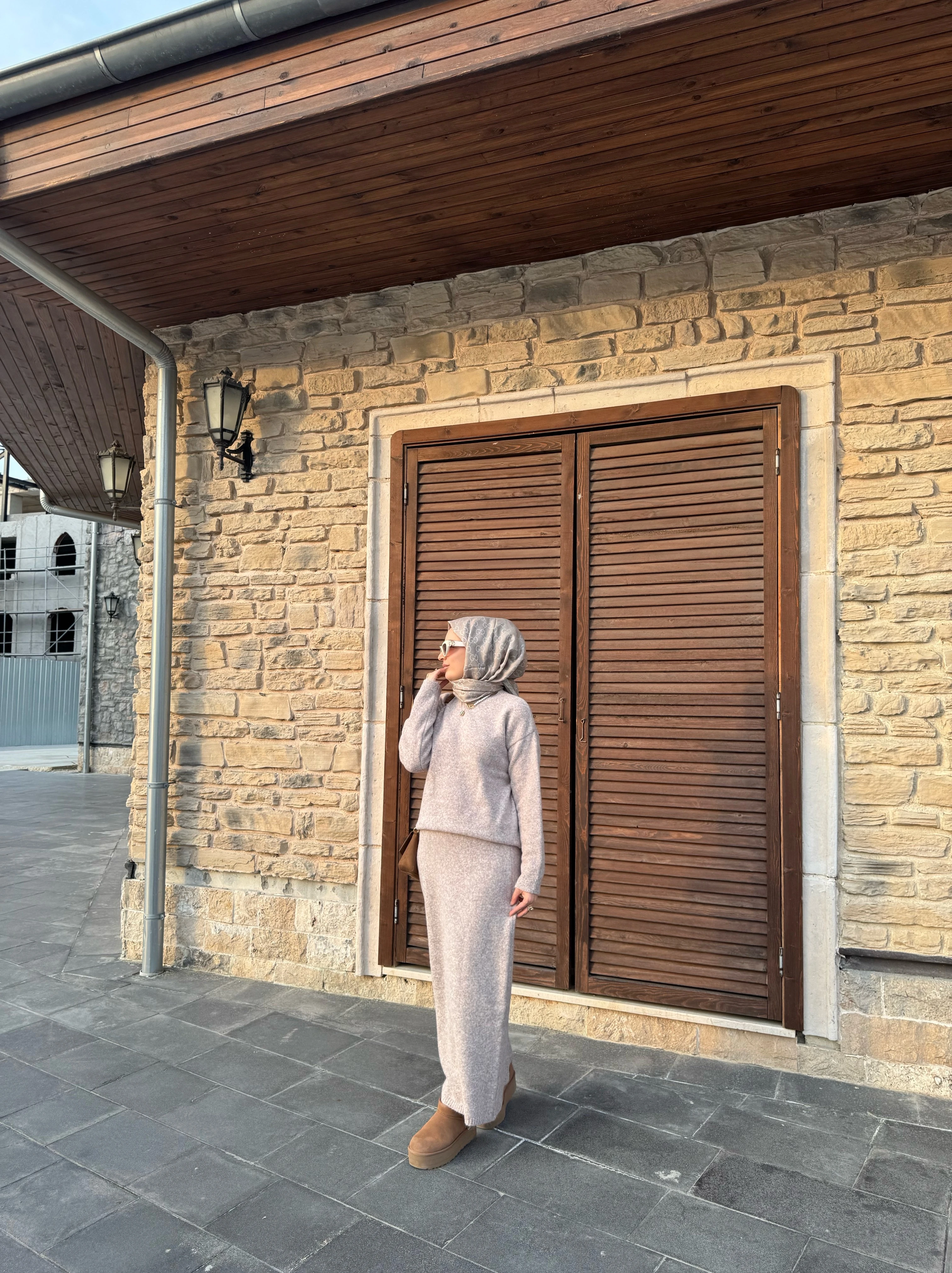 Vera triko takım - taş 