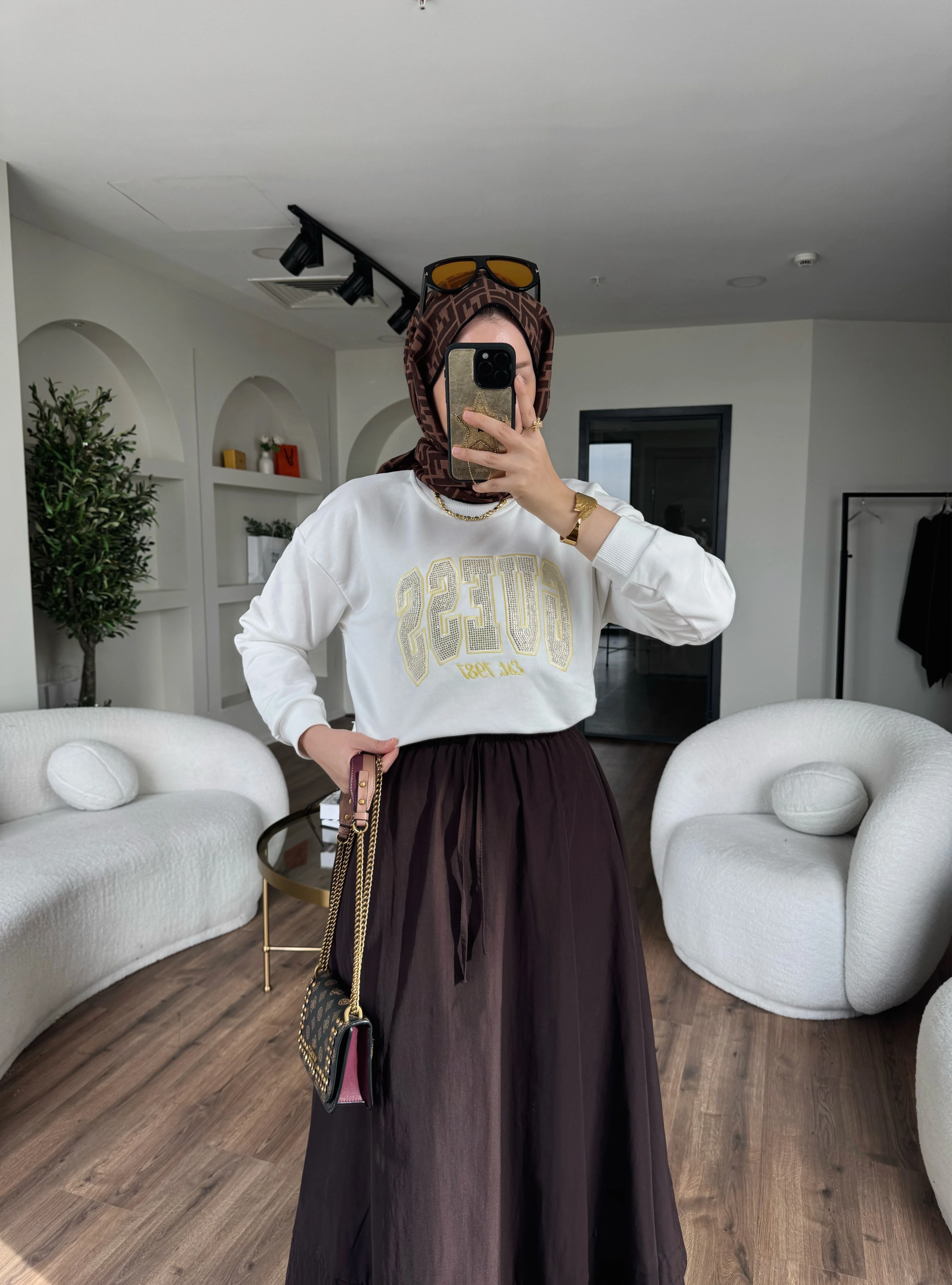 Miss etek - acıkahve