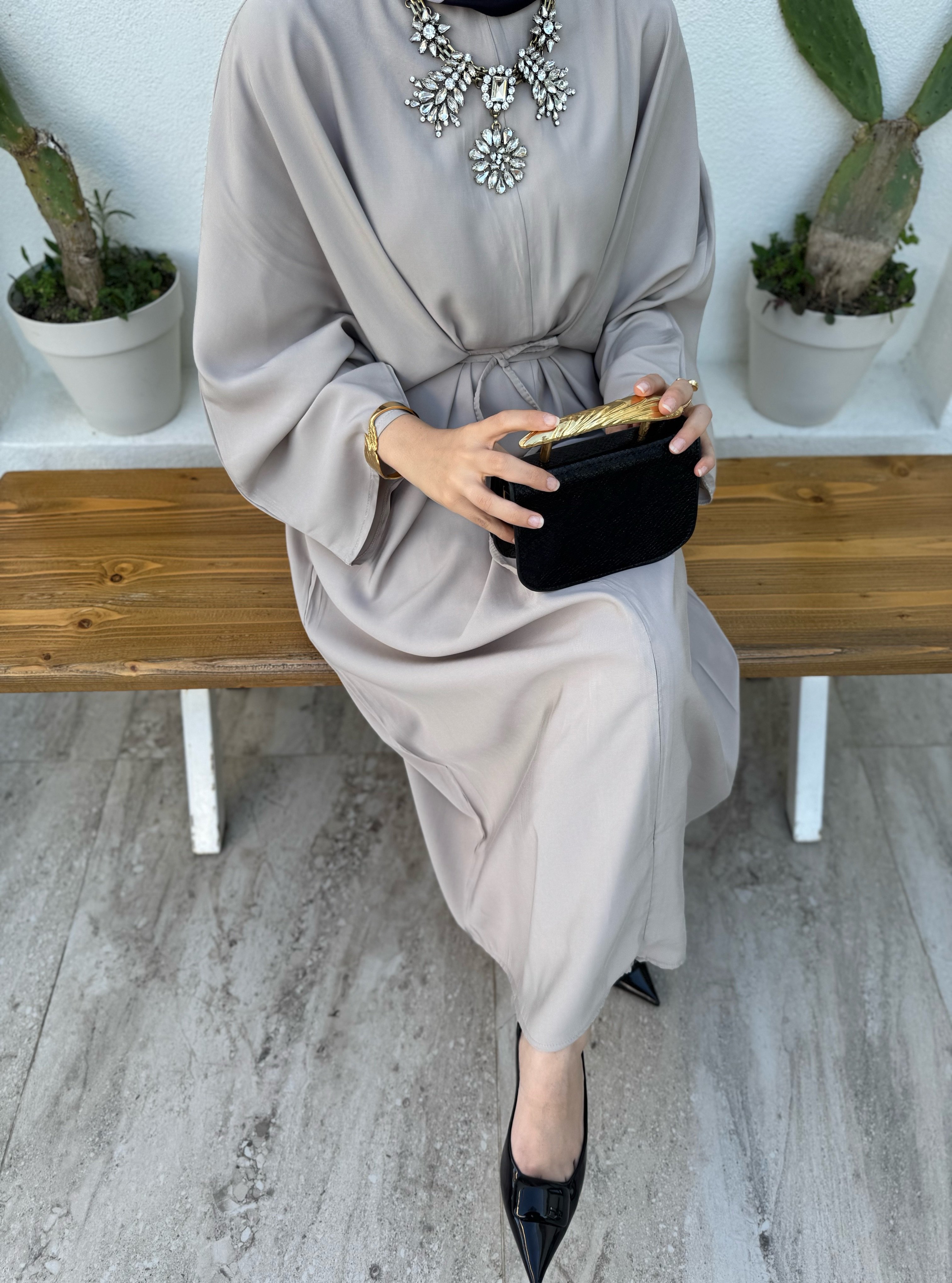 Mina Elbise - taş
