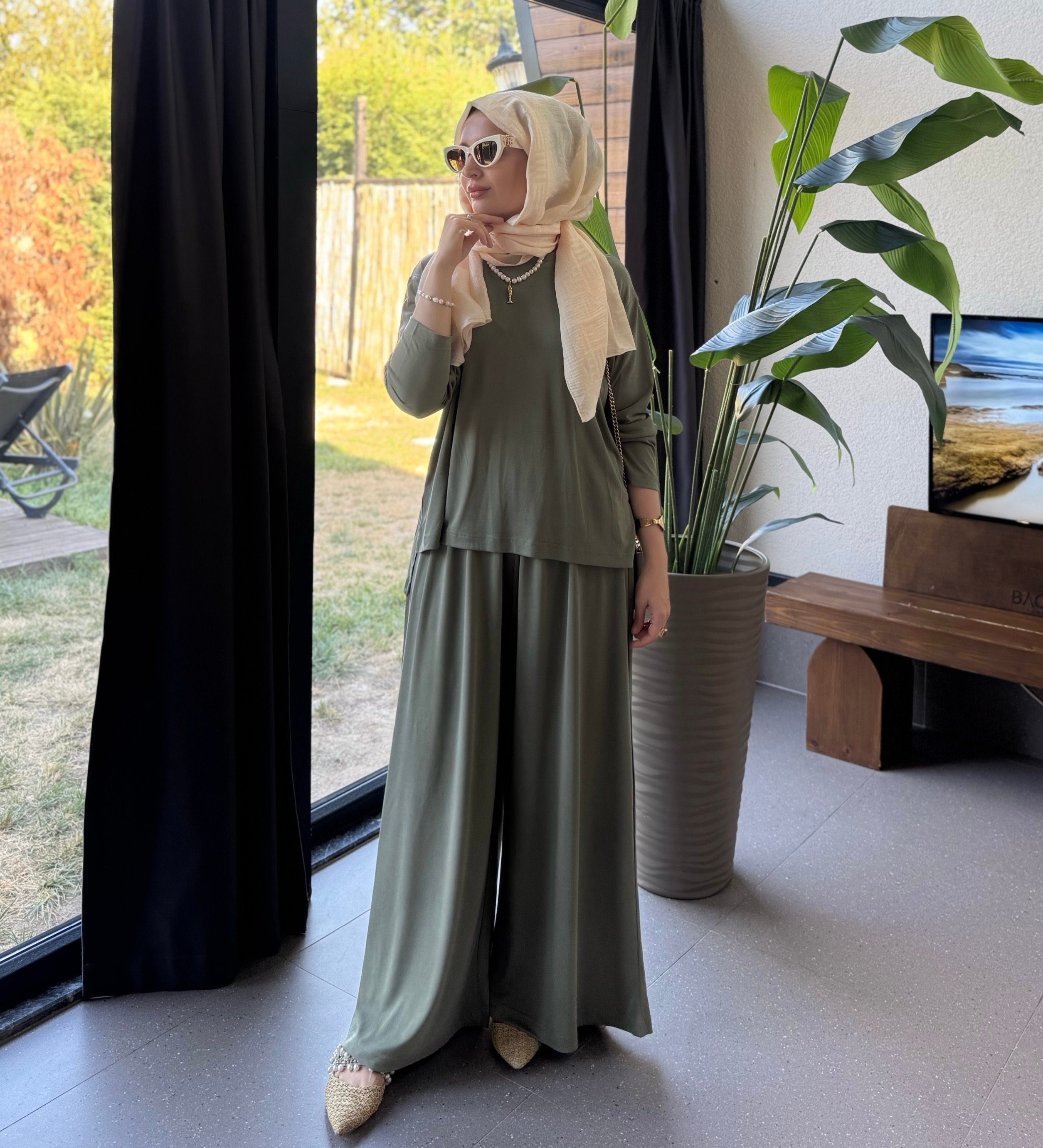 Alba oysh takım - haki