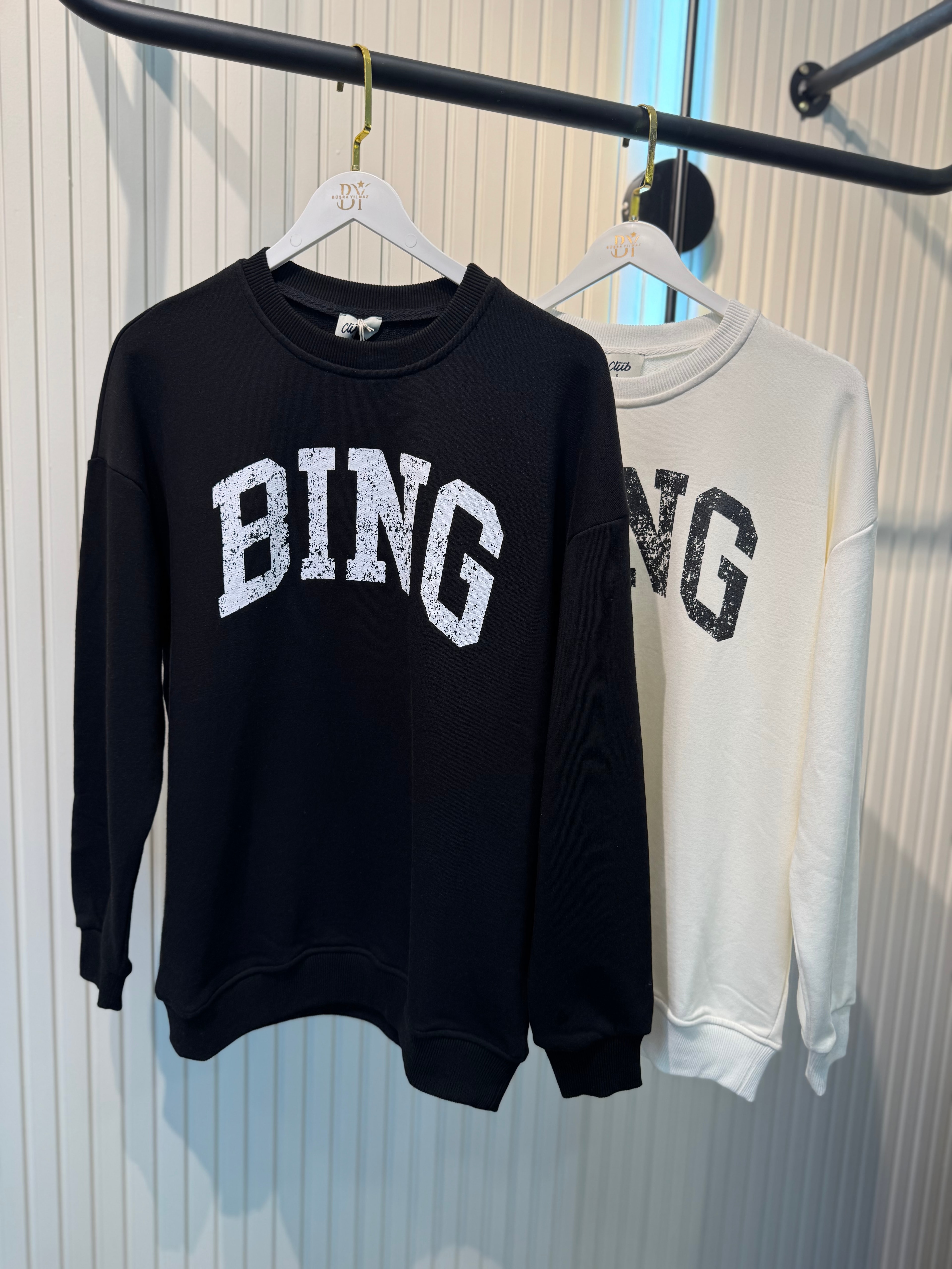 Bıng Sweatshirt - siyah