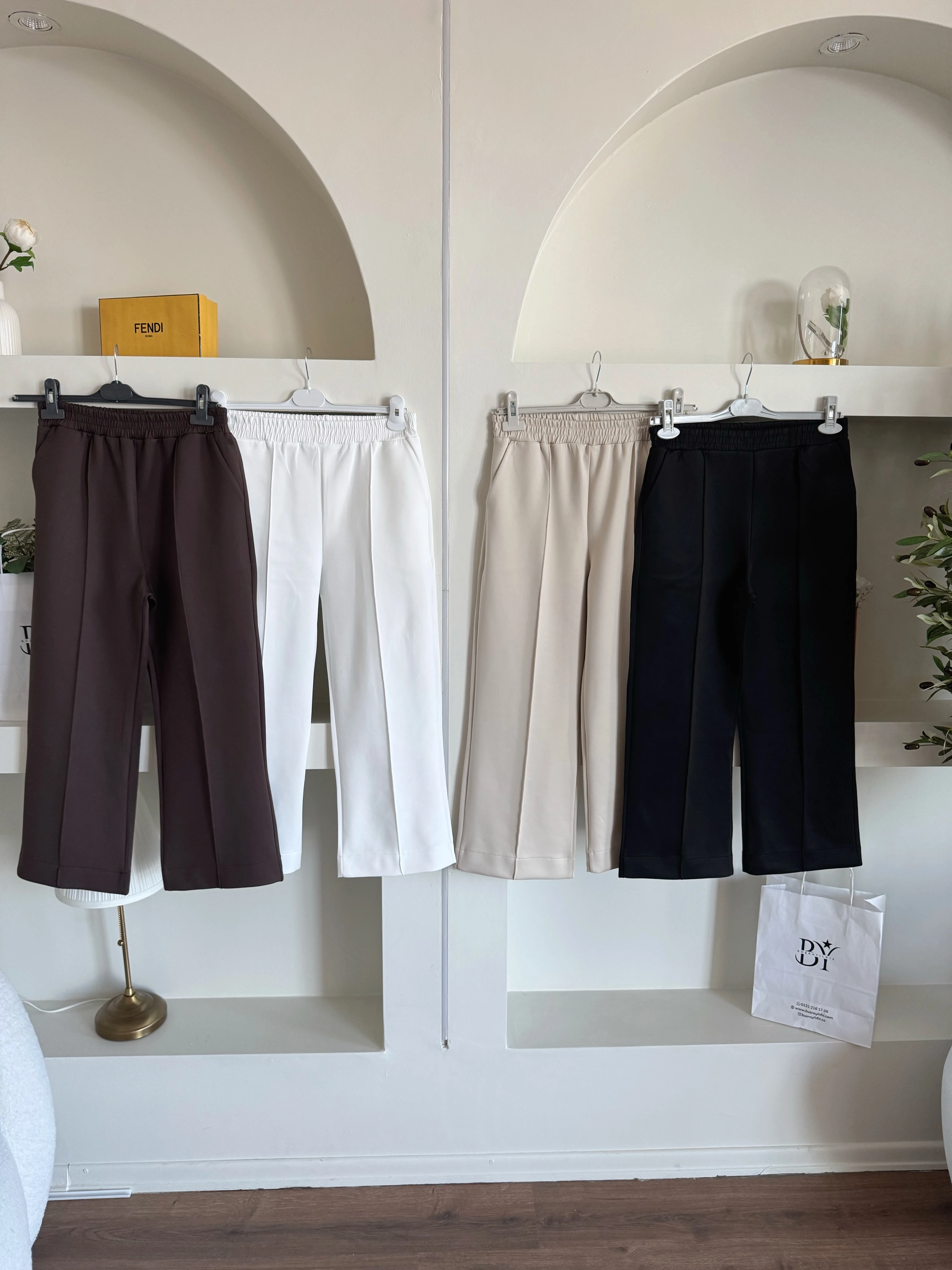 Çımalı Scuba pantolon- taş 