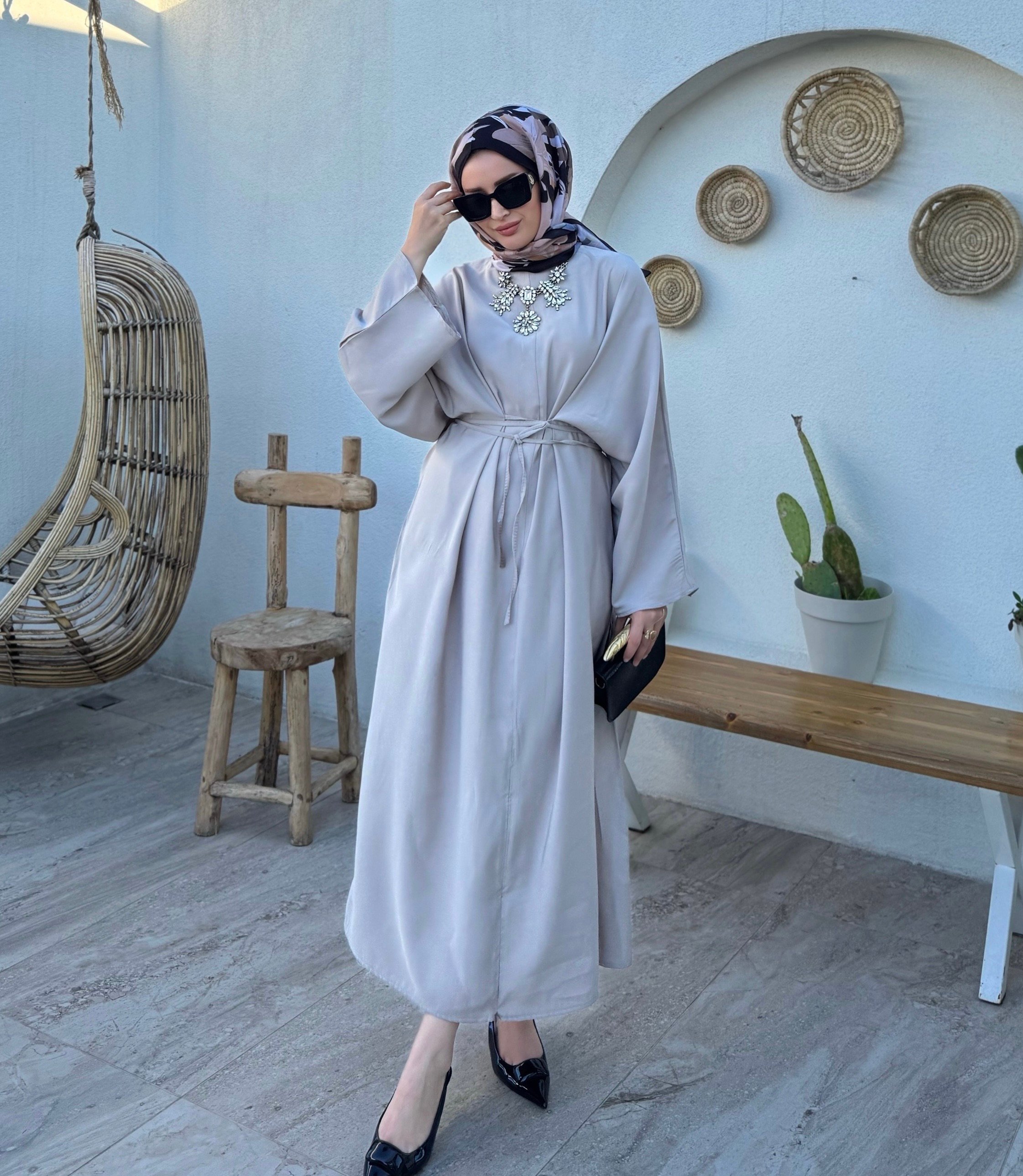 Mina Elbise - taş