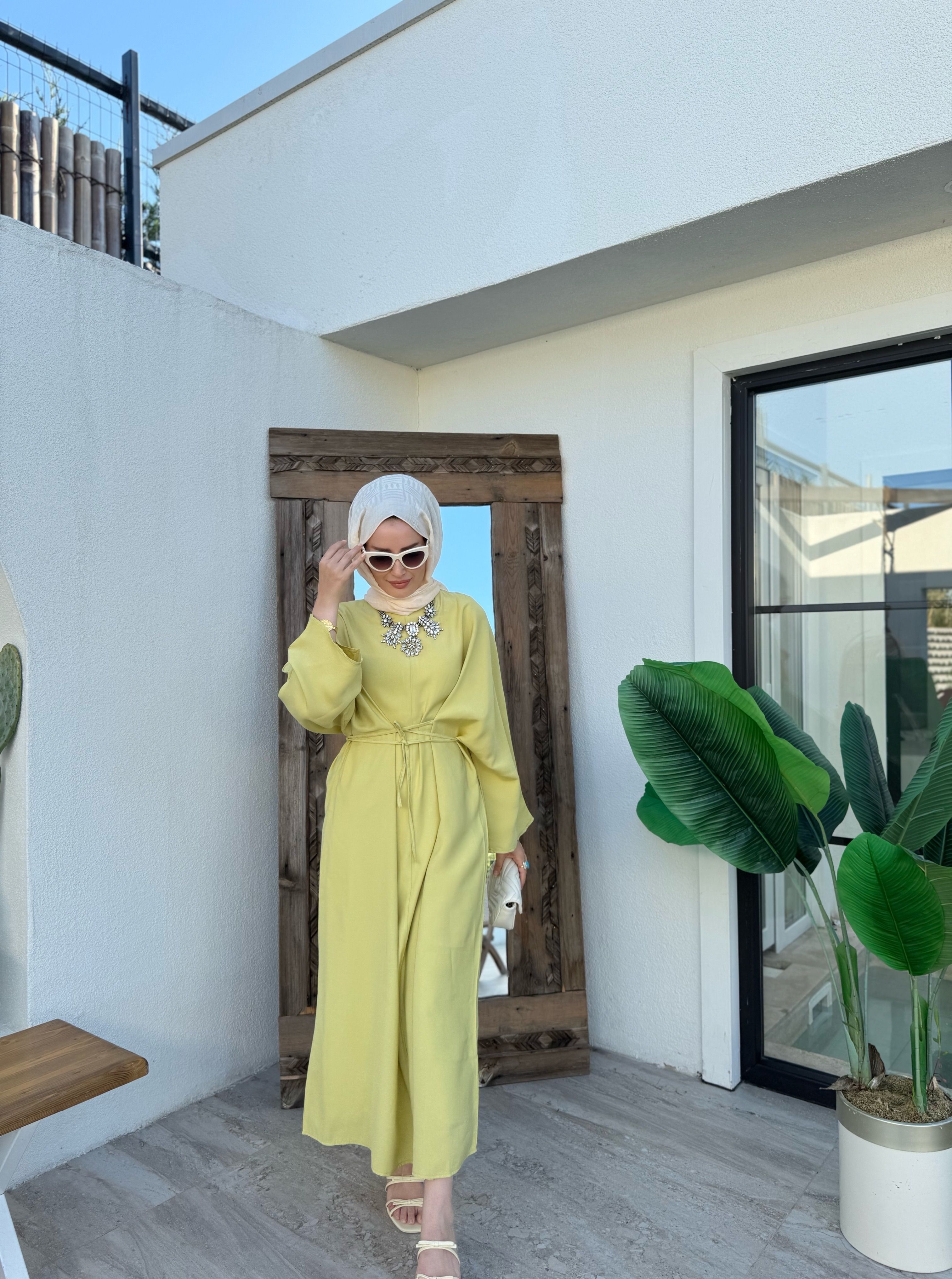 Mina Elbise - yeşil 