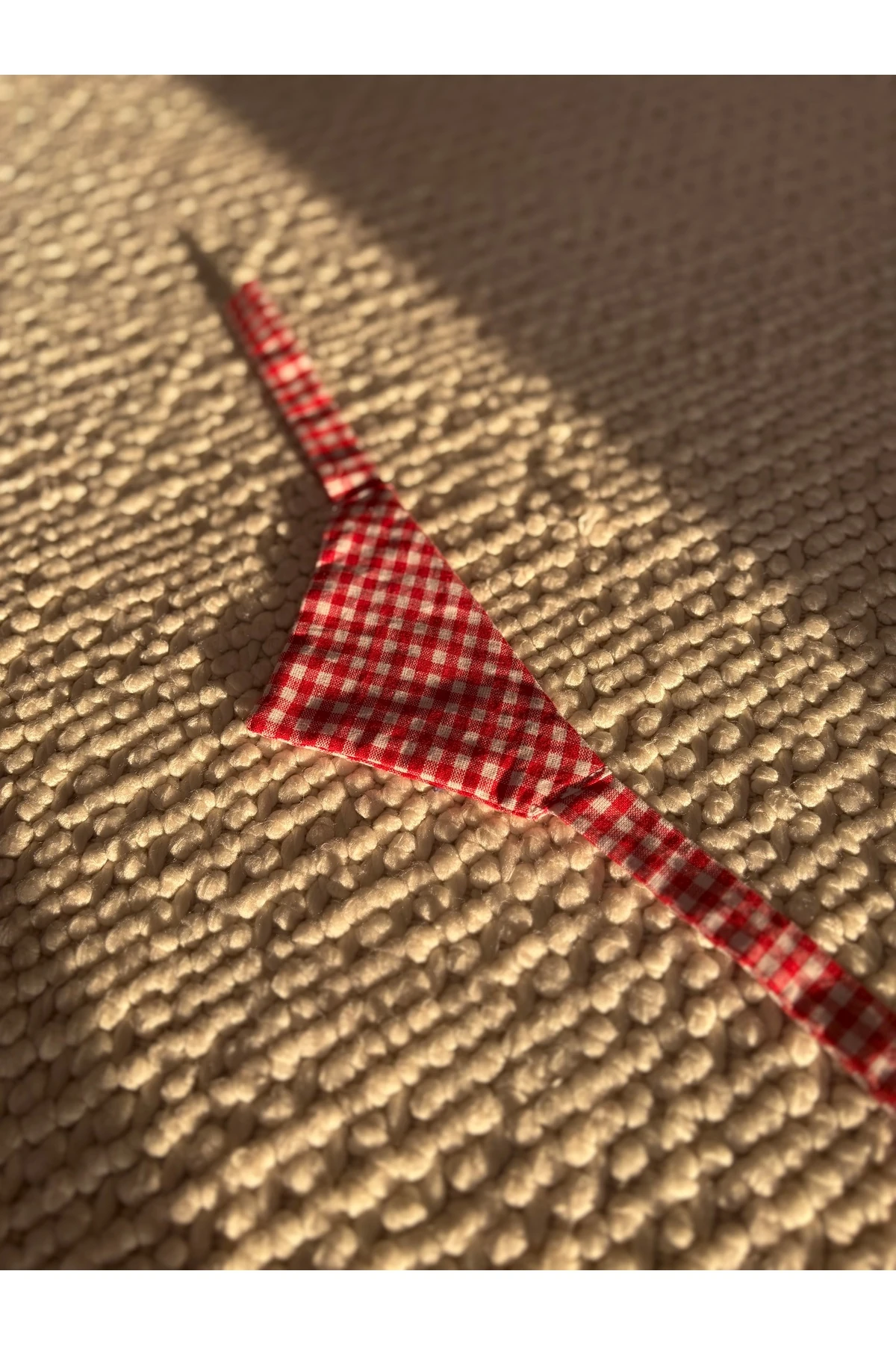 Kırmızı Ekoseli Köpek Fuları