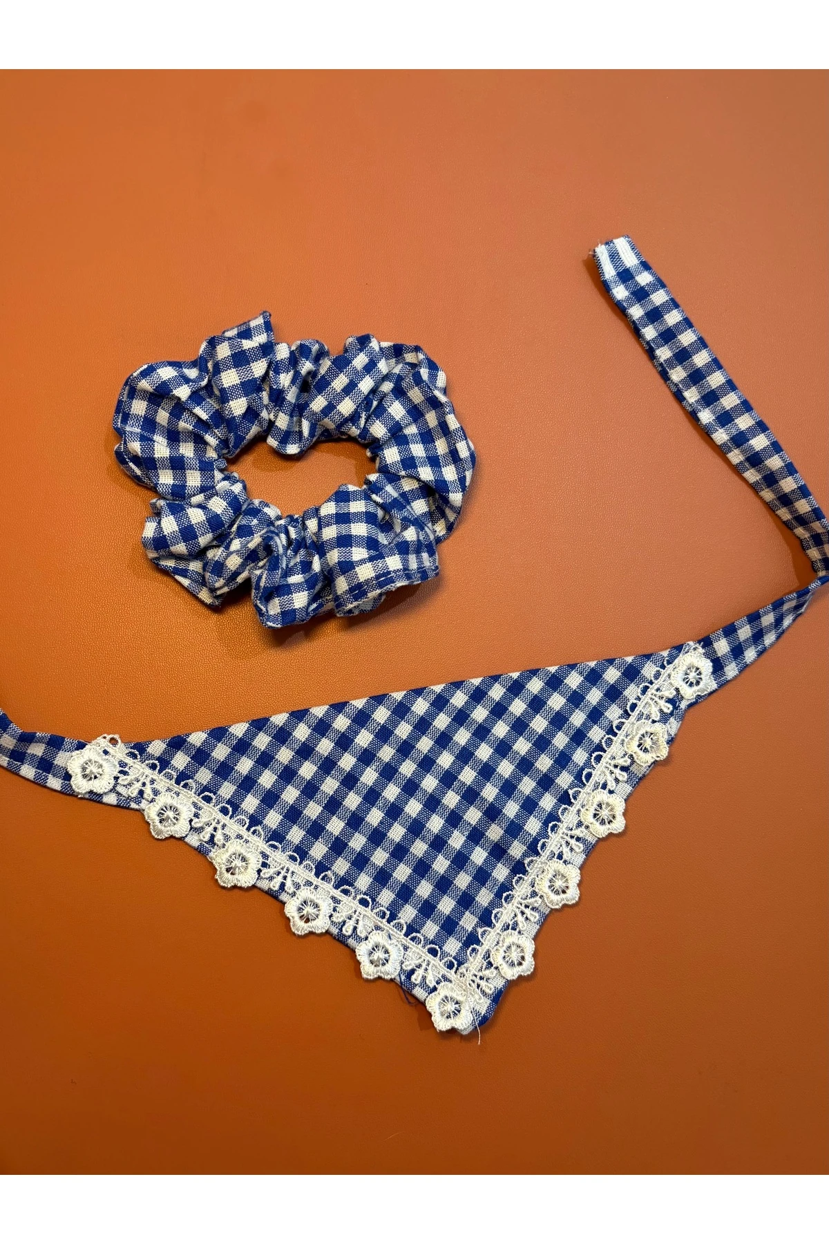 Mavi Toka ve Köpek Fuları Takımı