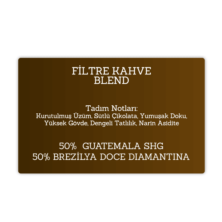 Filtre Kahve Blend