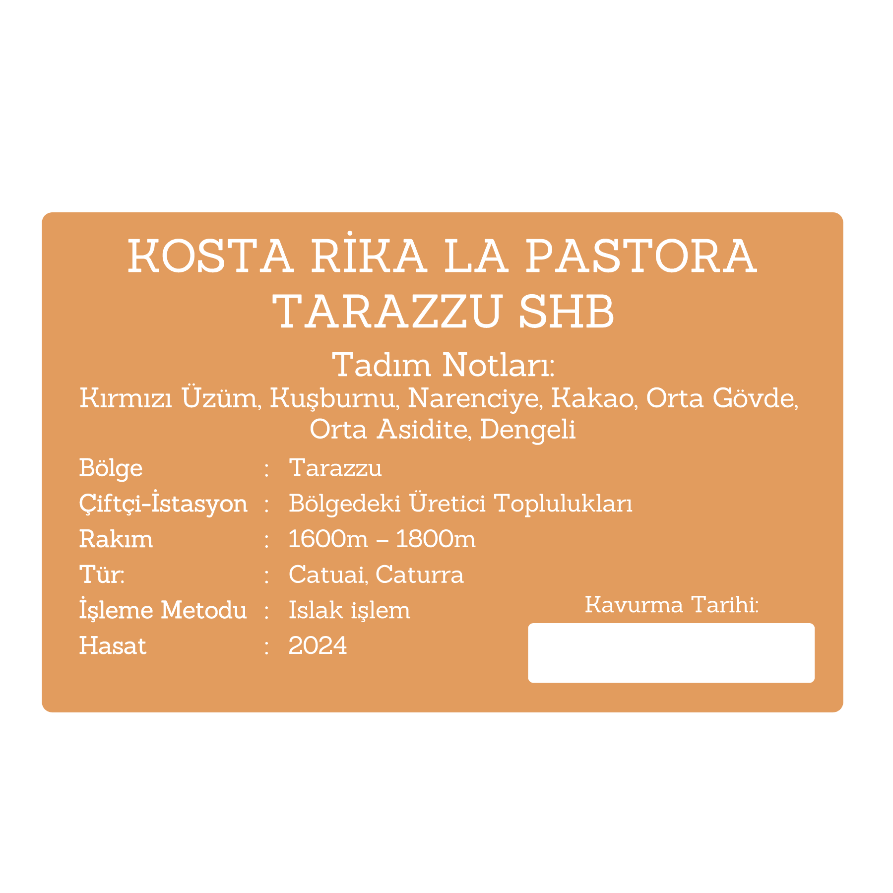 Kosta Rika La Pastora Tarazzu SHB