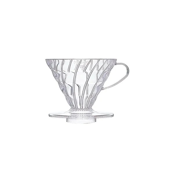 Hario V60 02 Dripper (Şeffaf Plastik)